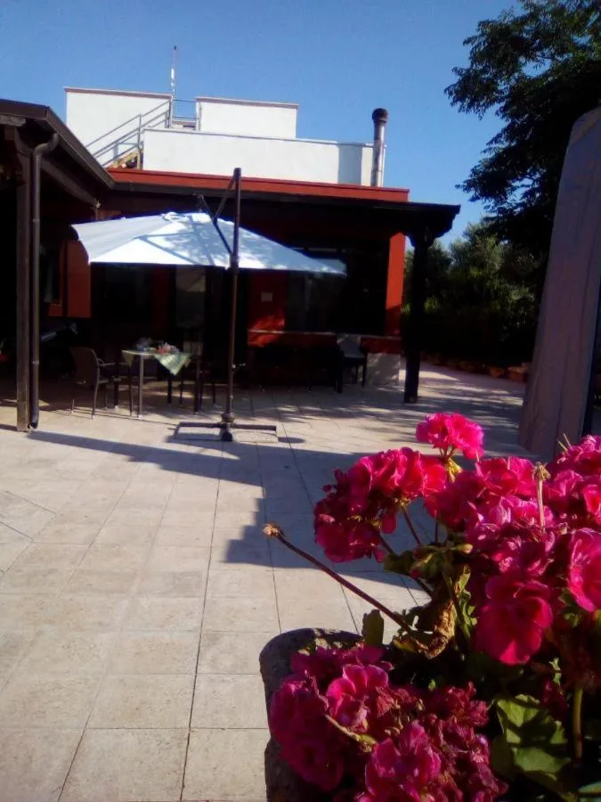 Patio in B&B Casa te la Bradamante