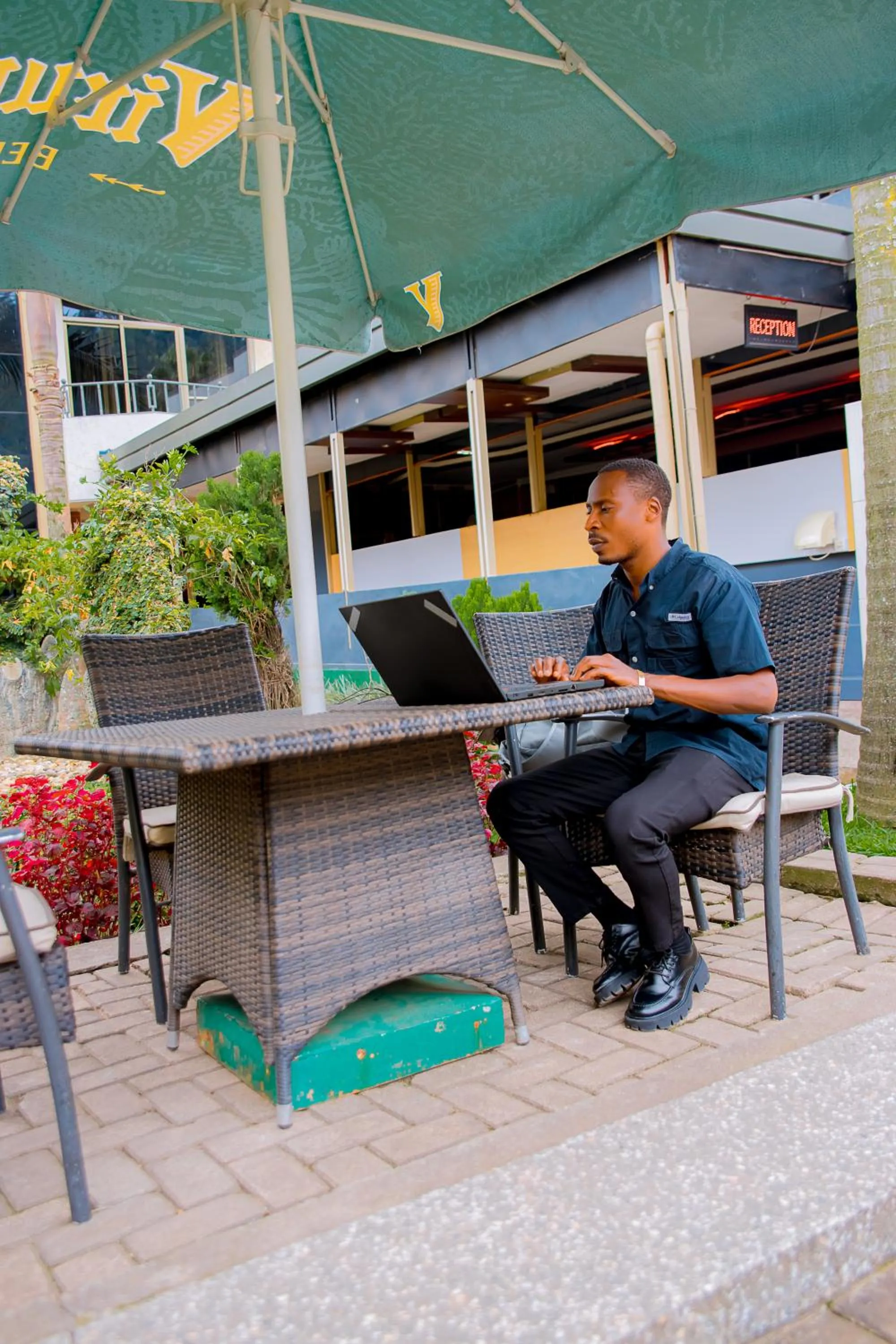 Balcony/Terrace in Ineza Hotel Musanze - Snow Hotel