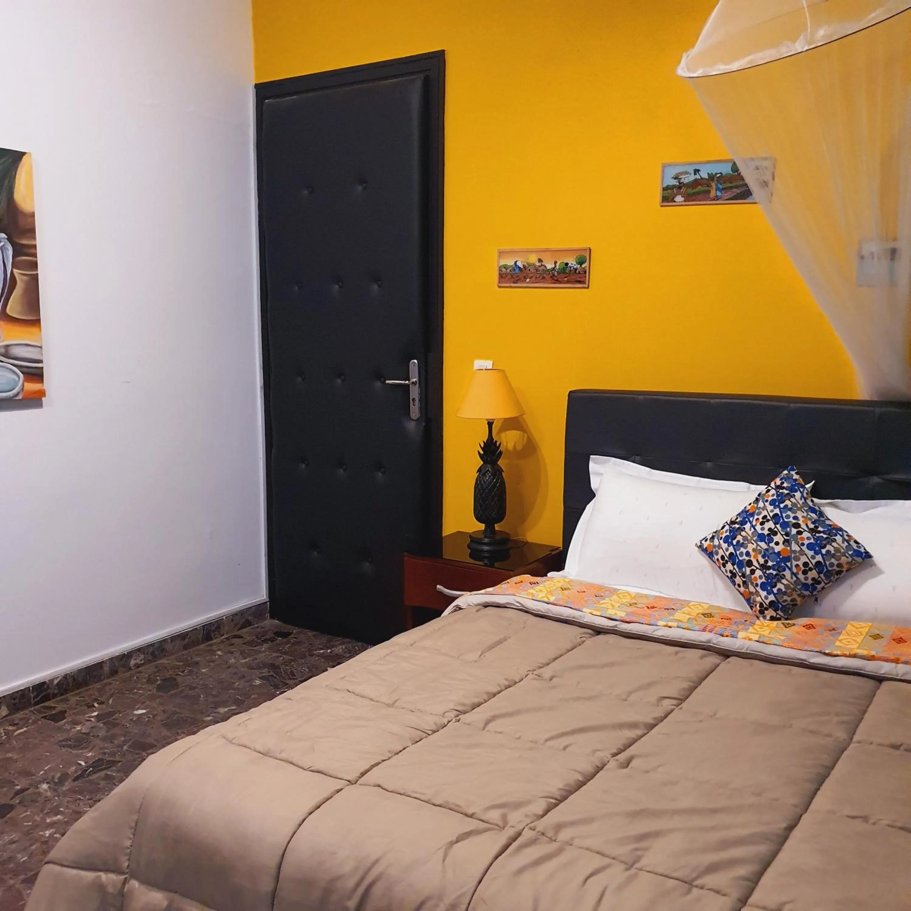 Bed in Villa Mango