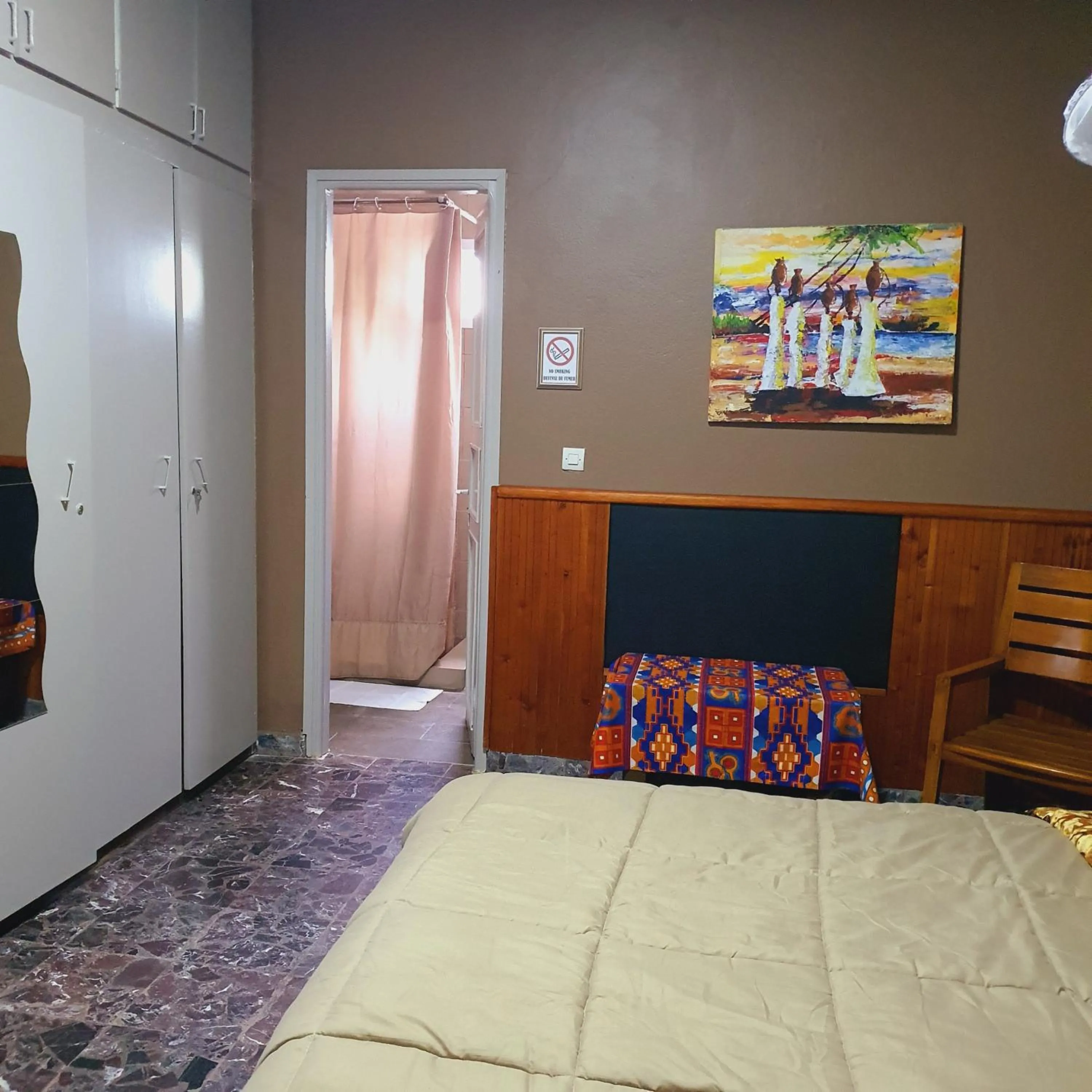 Bed in Villa Mango