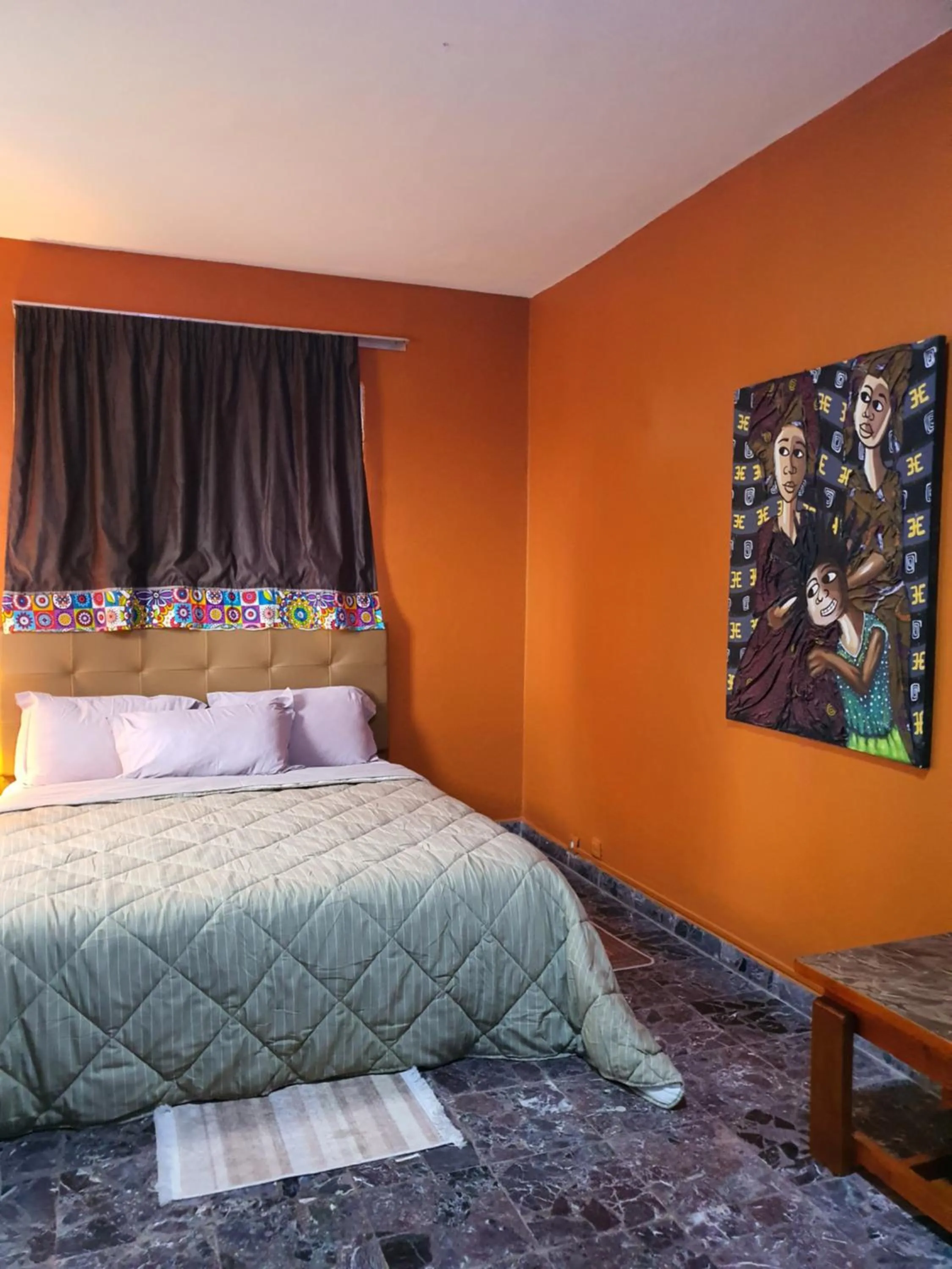 Bed in Villa Mango
