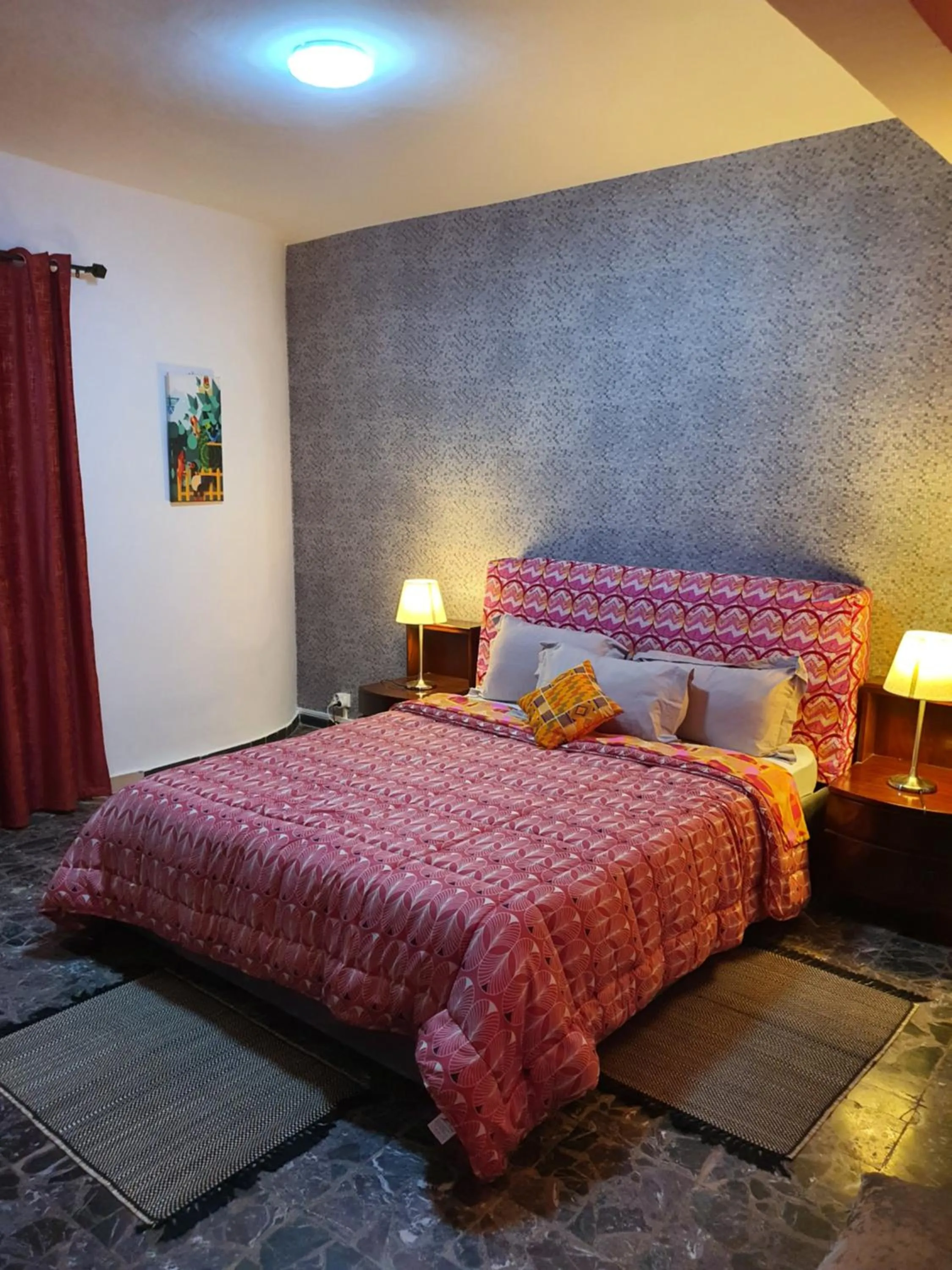 Bed in Villa Mango