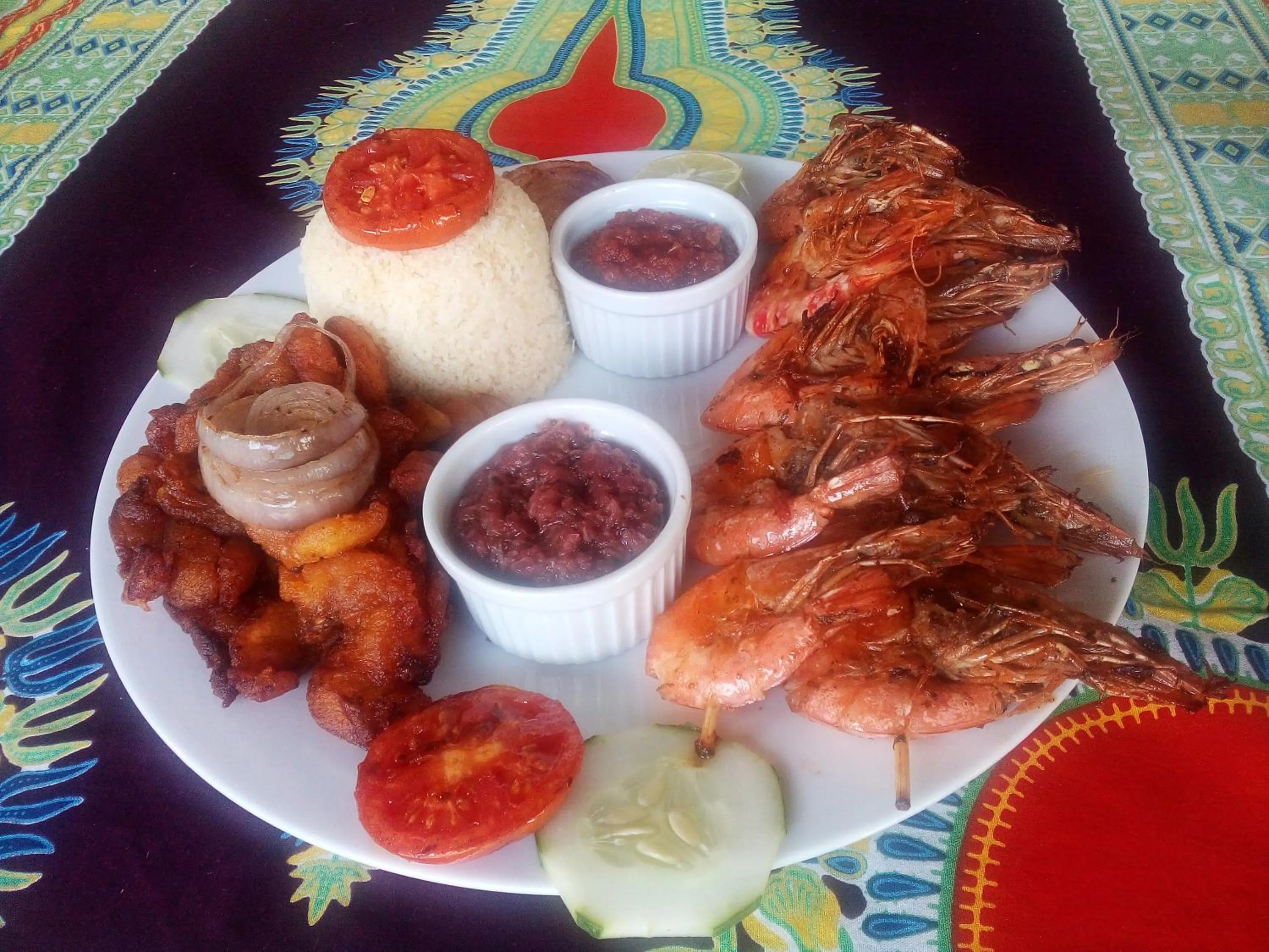 Food in Villa Mango