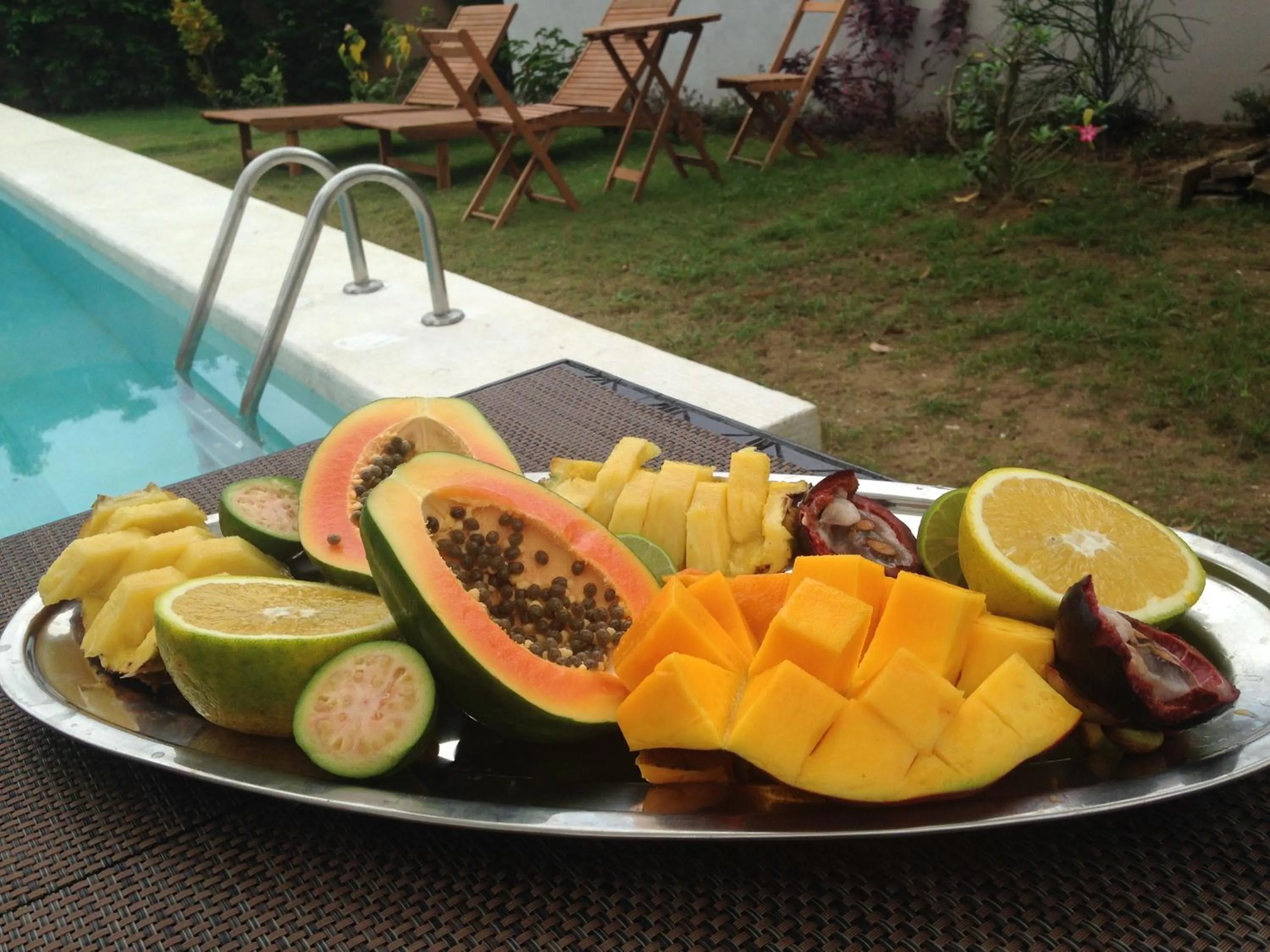Food close-up in Villa Mango