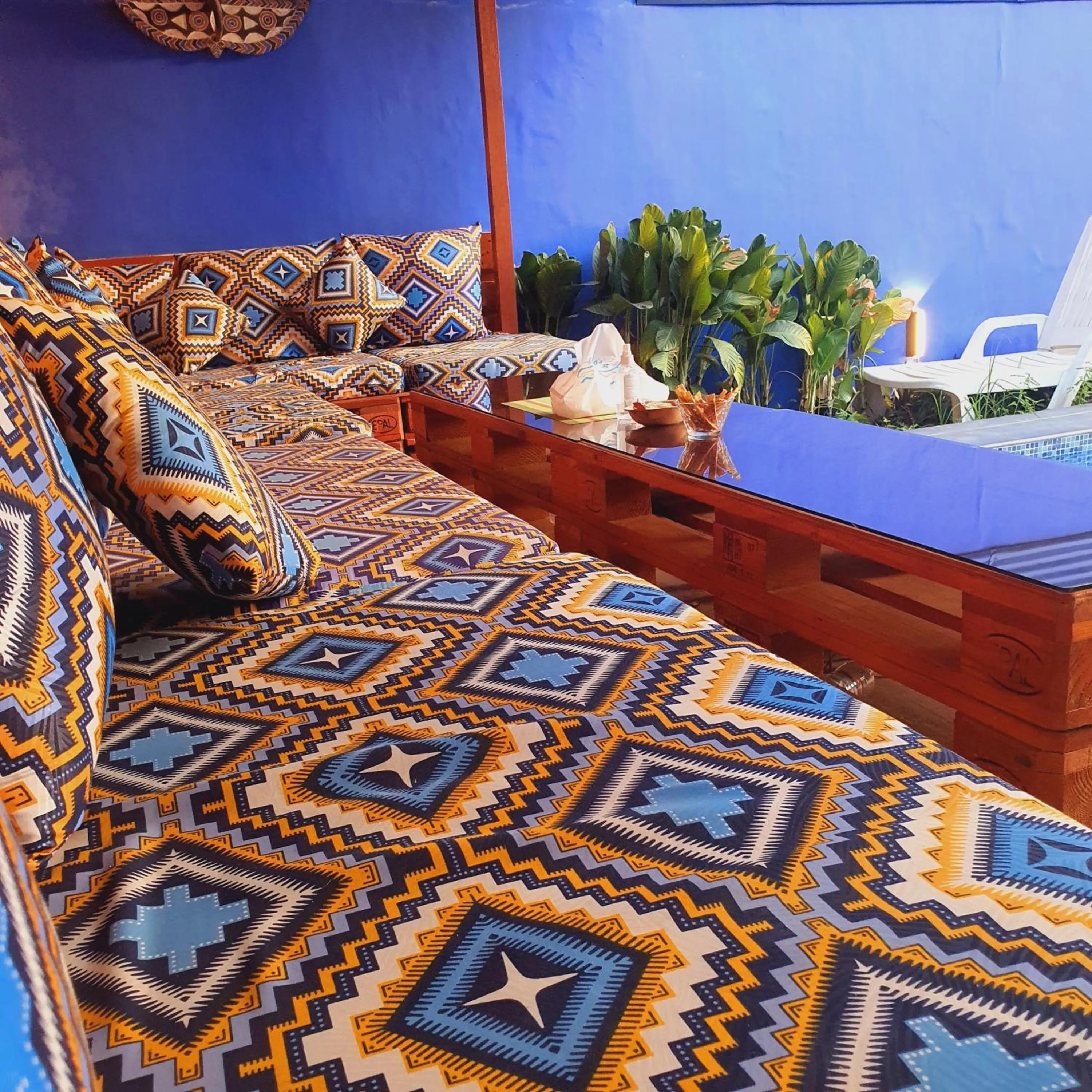 Bed in Villa Mango