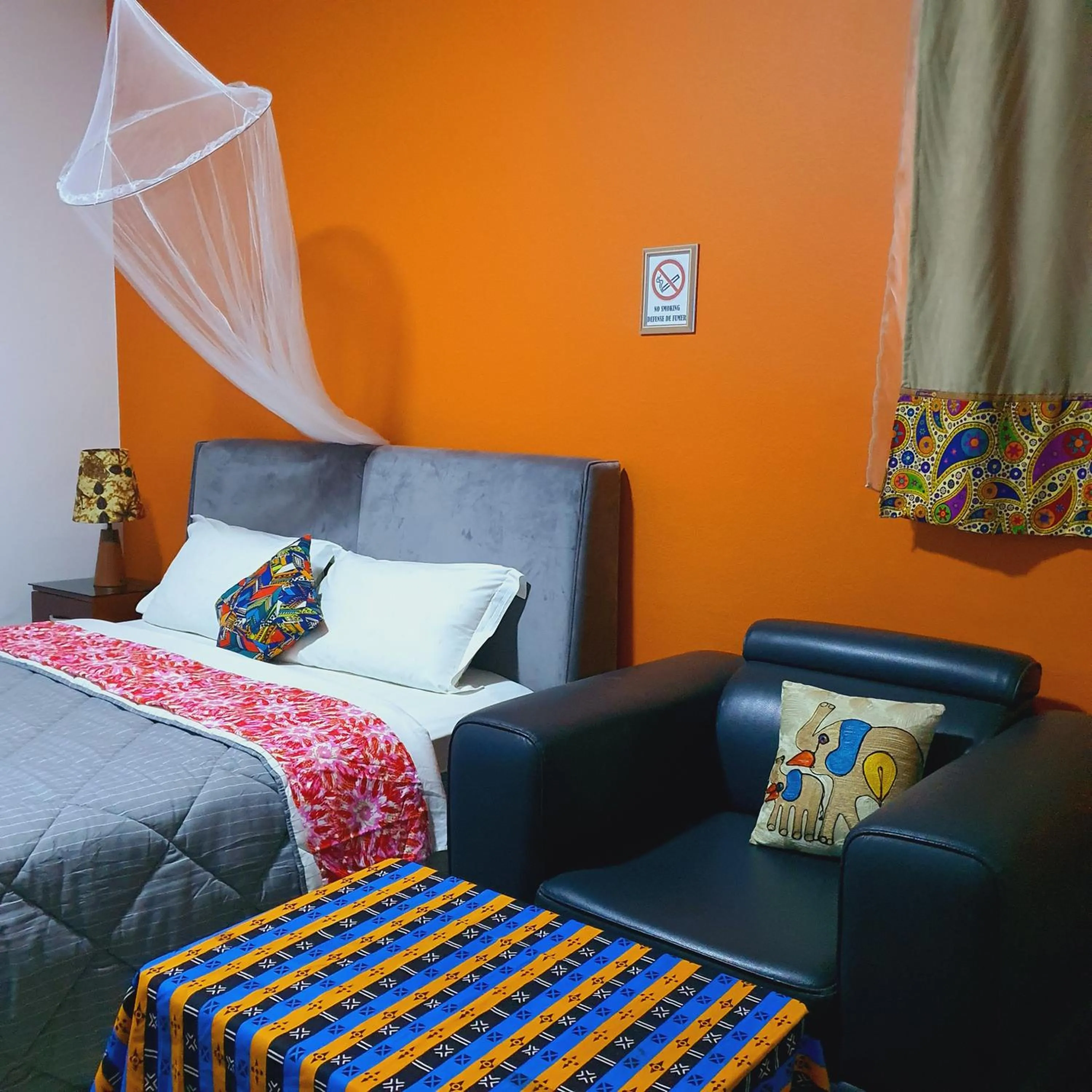 Bed in Villa Mango