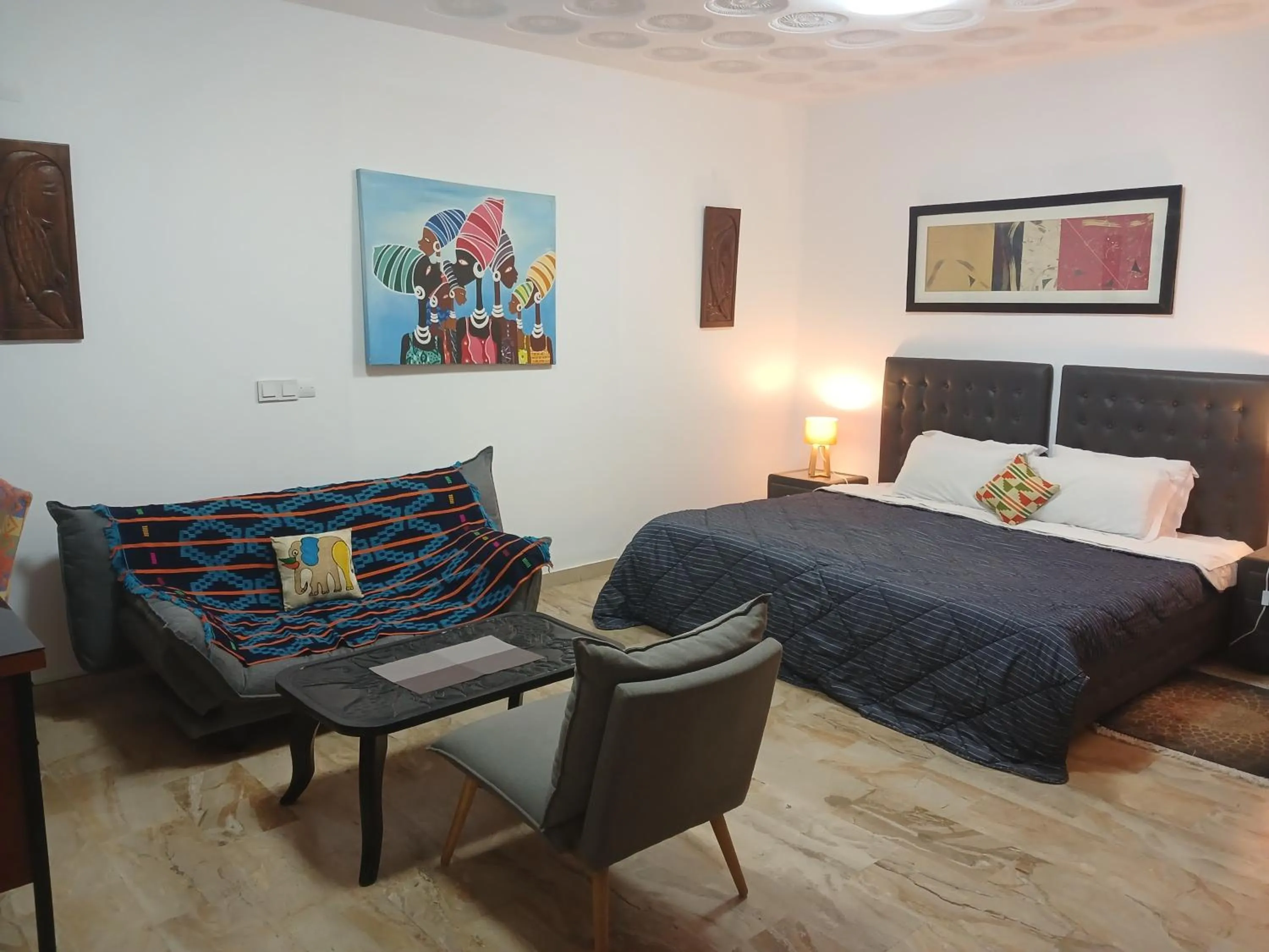 Bed in Villa Mango