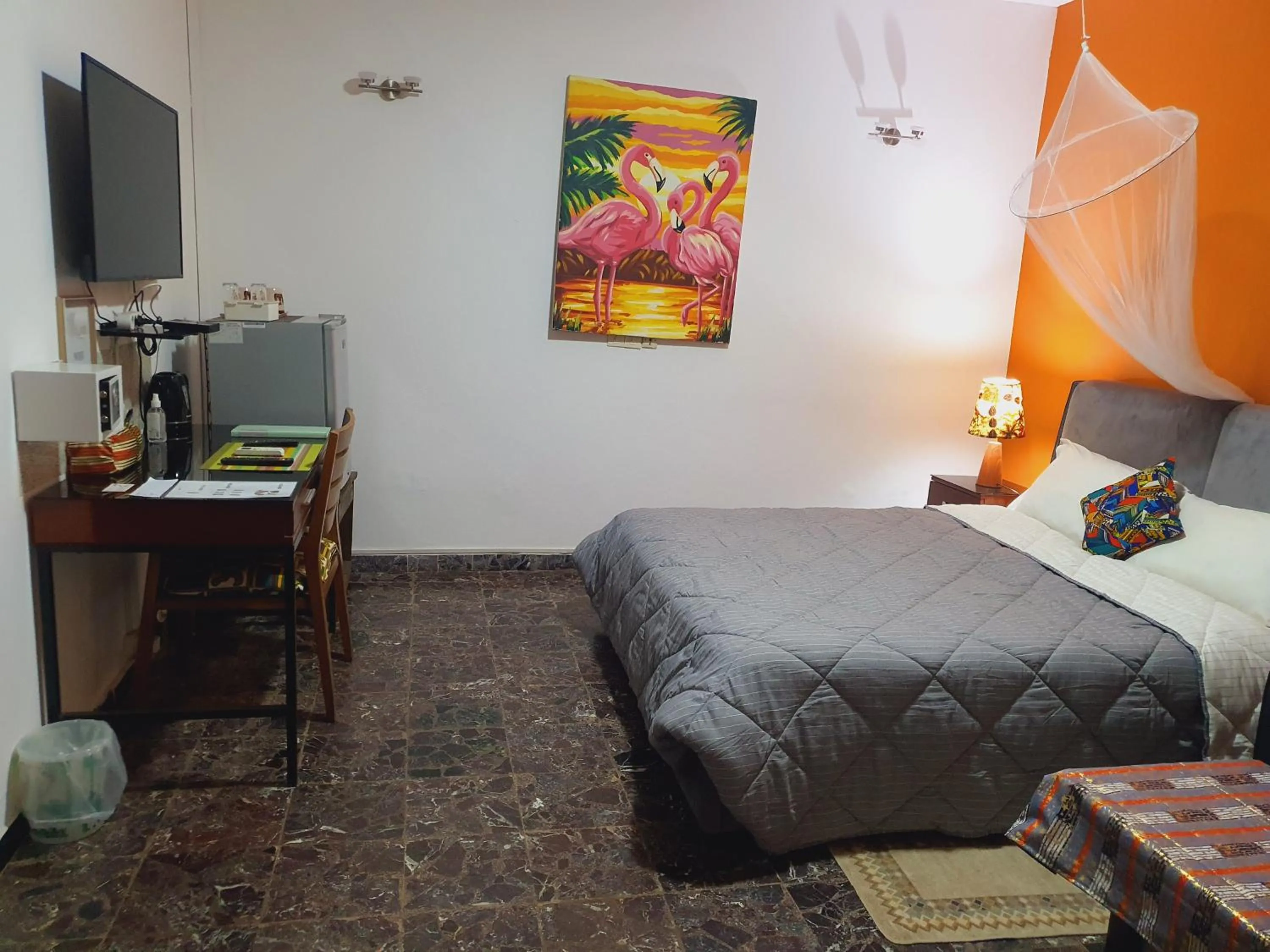 Bed in Villa Mango