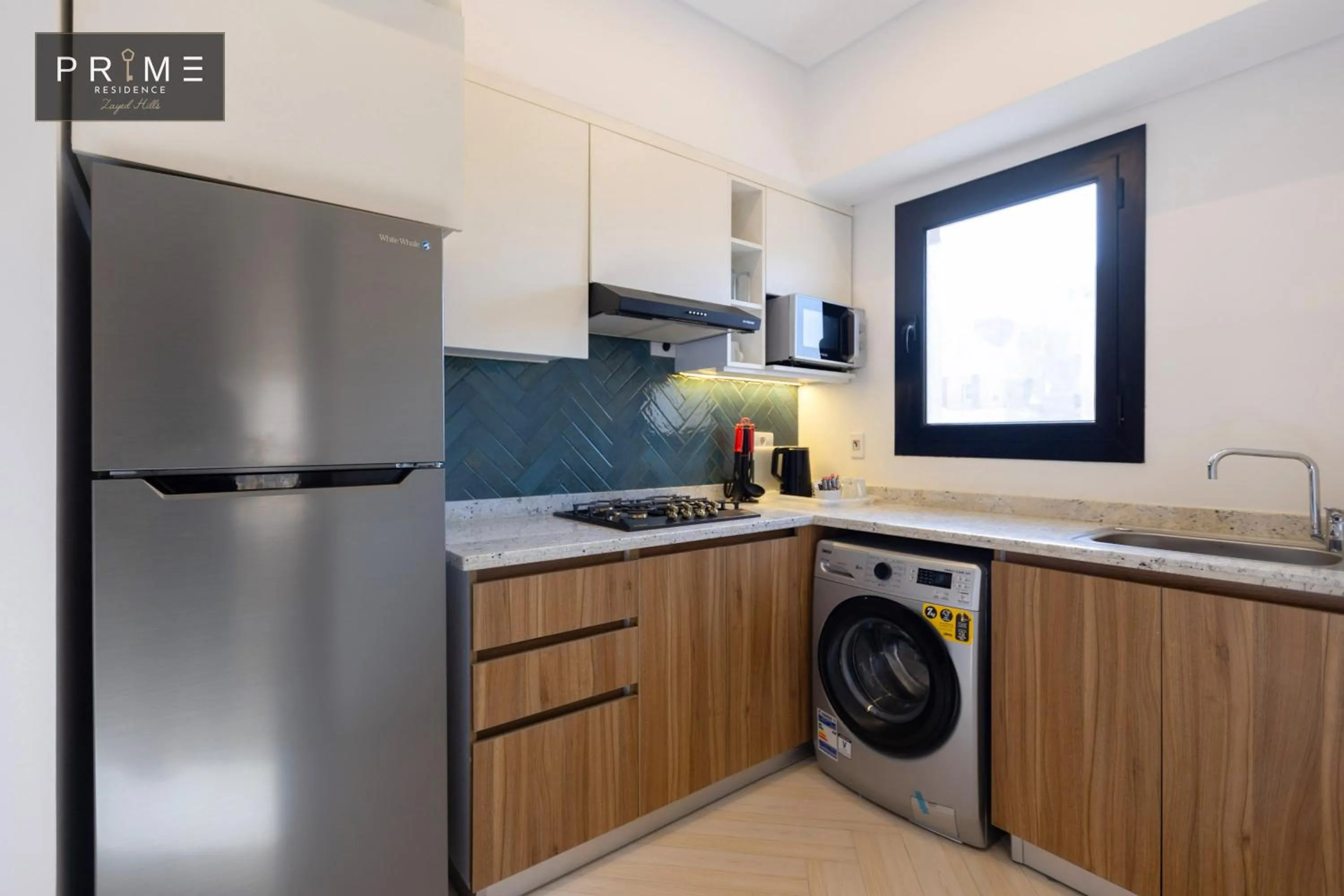 Kitchen or kitchenette in Prime Residence Zayed Hills