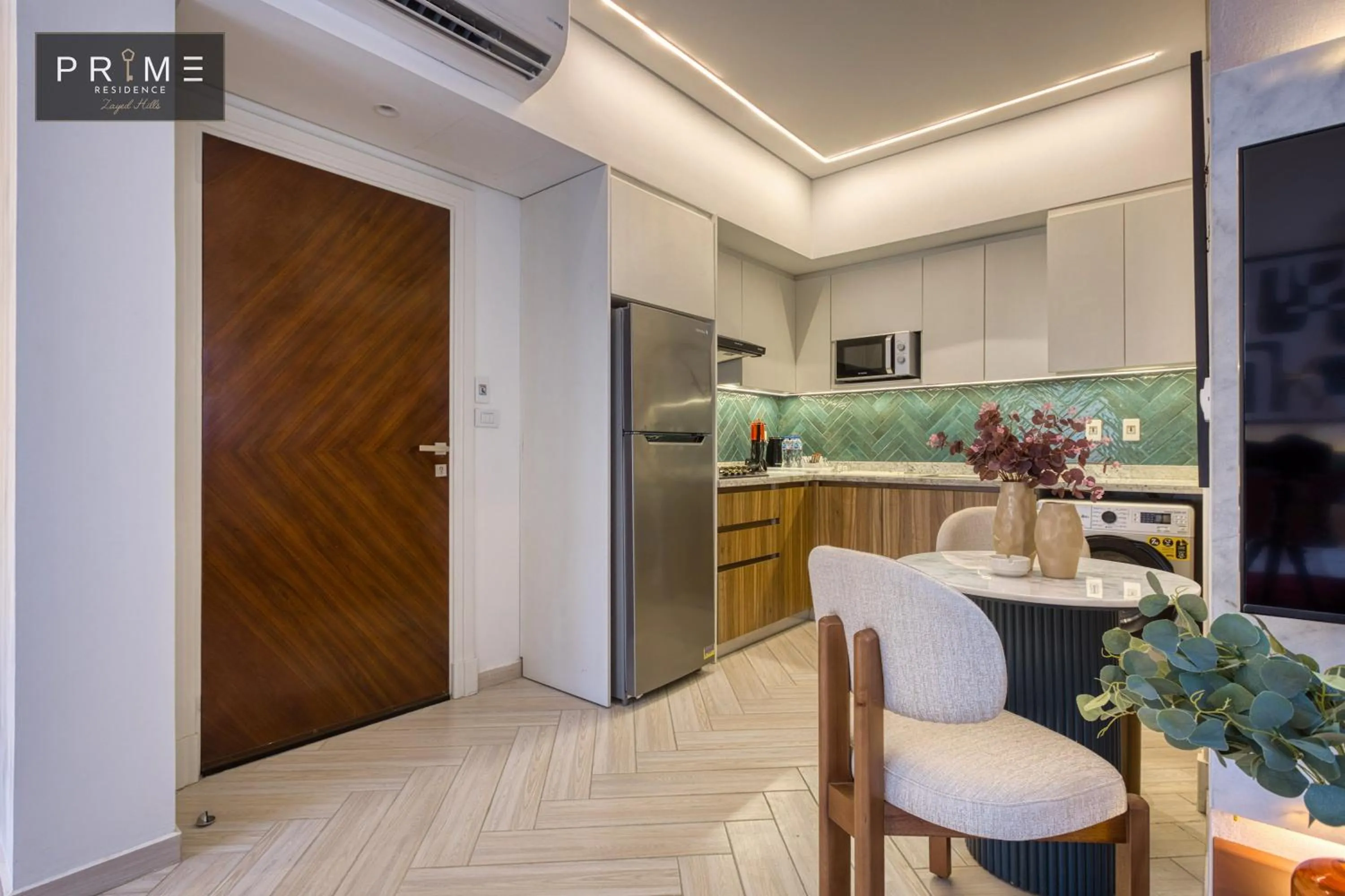 Kitchen or kitchenette in Prime Residence Zayed Hills