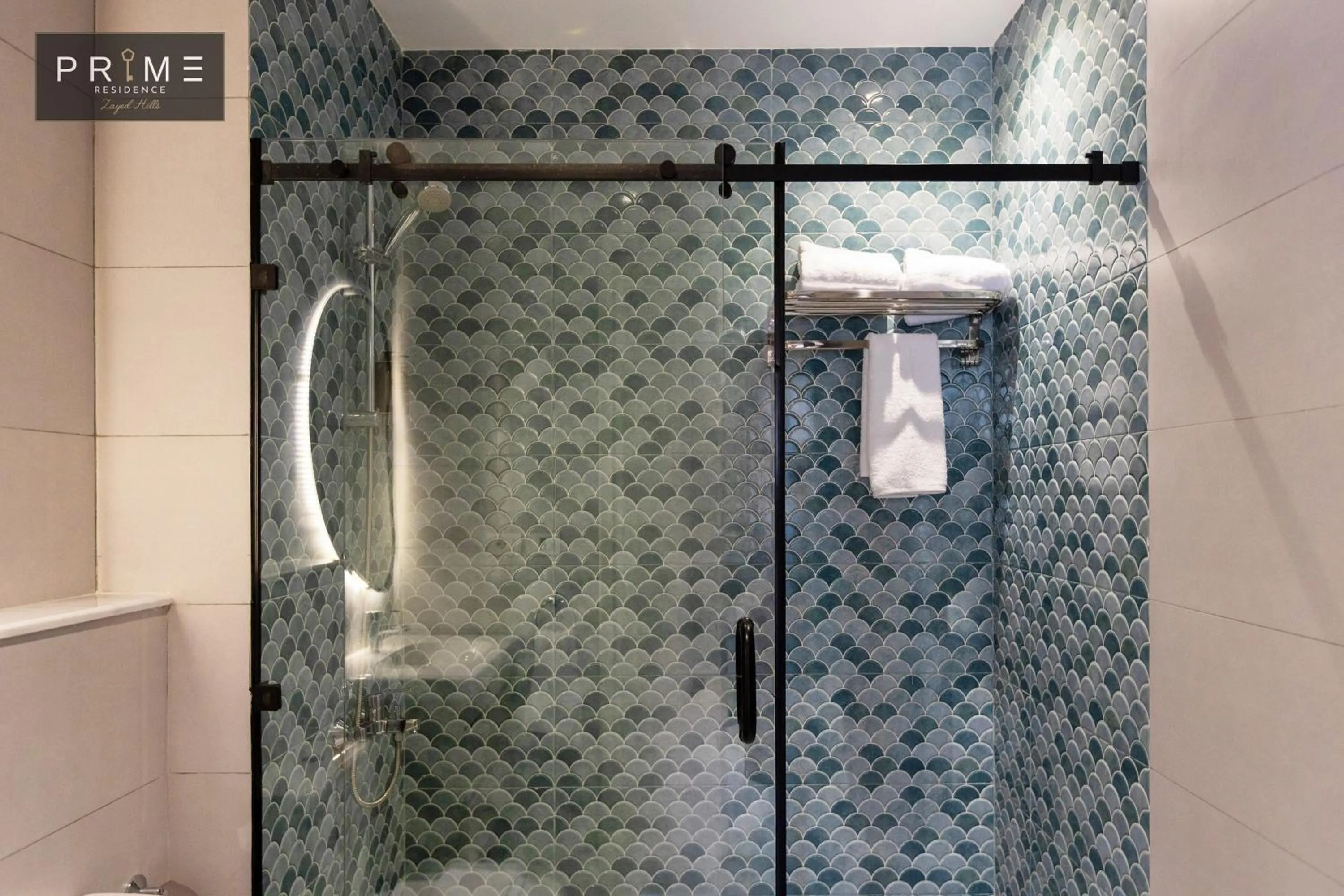 Shower in Prime Residence Zayed Hills