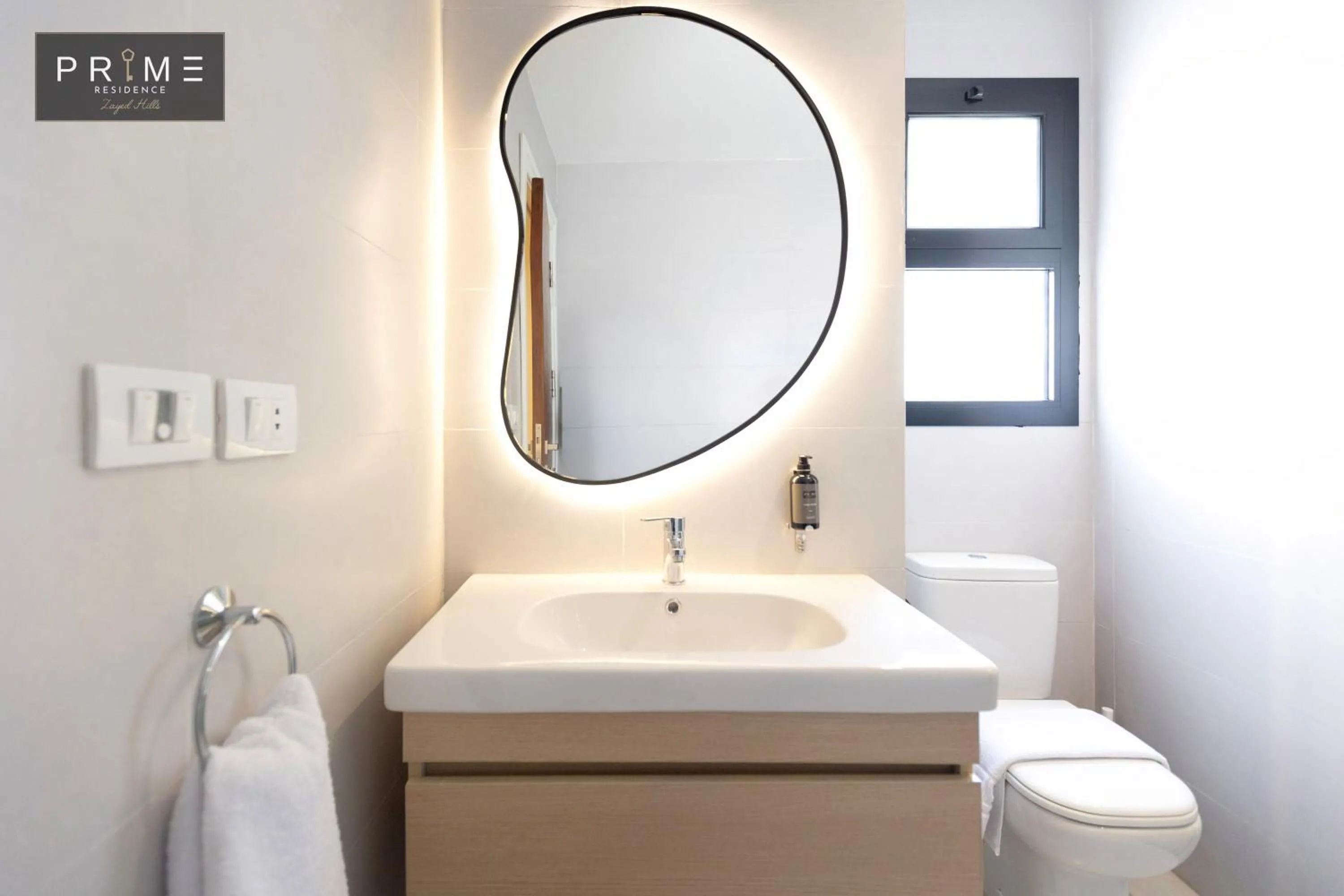 Toilet in Prime Residence Zayed Hills