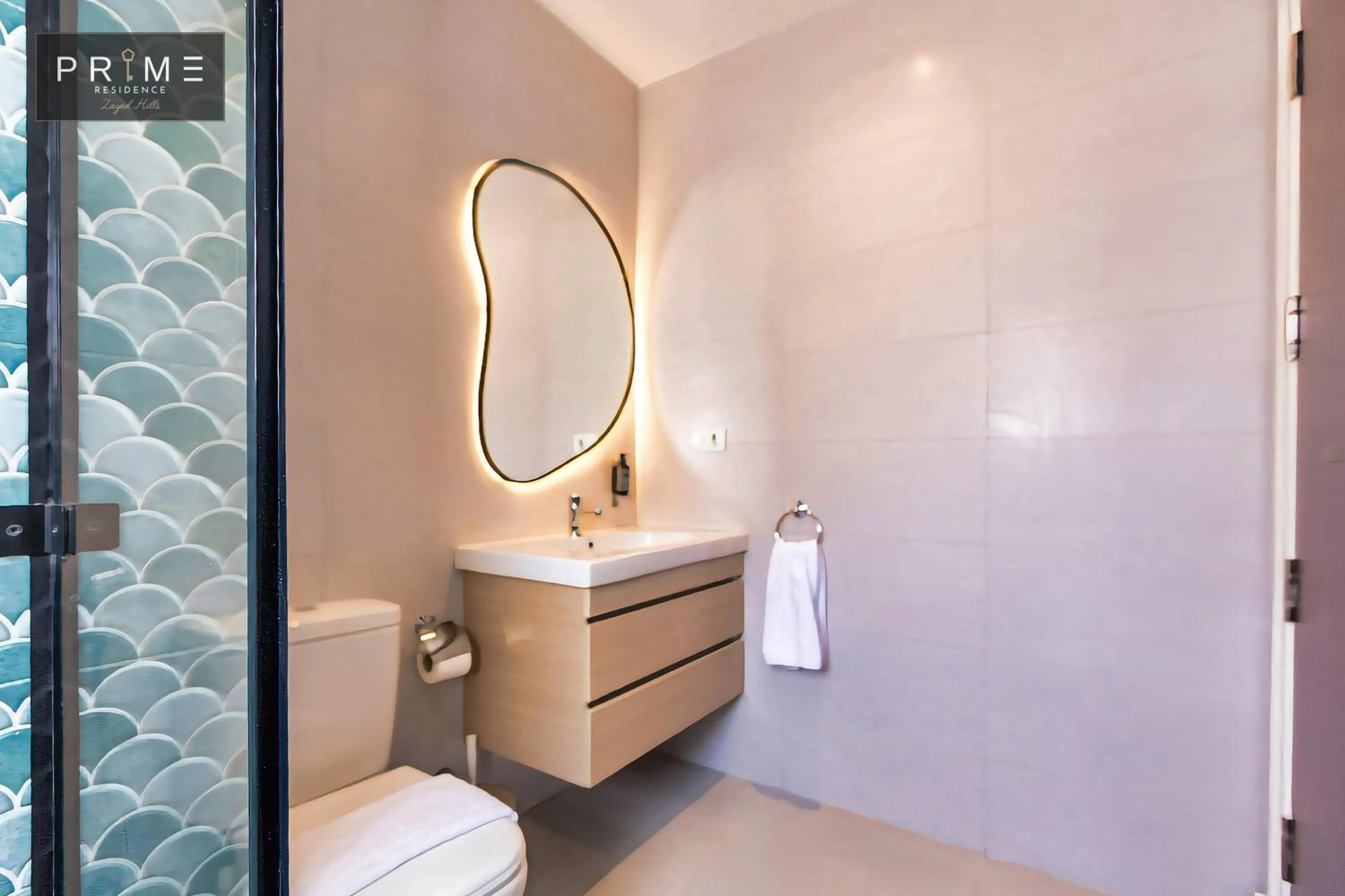 Shower in Prime Residence Zayed Hills