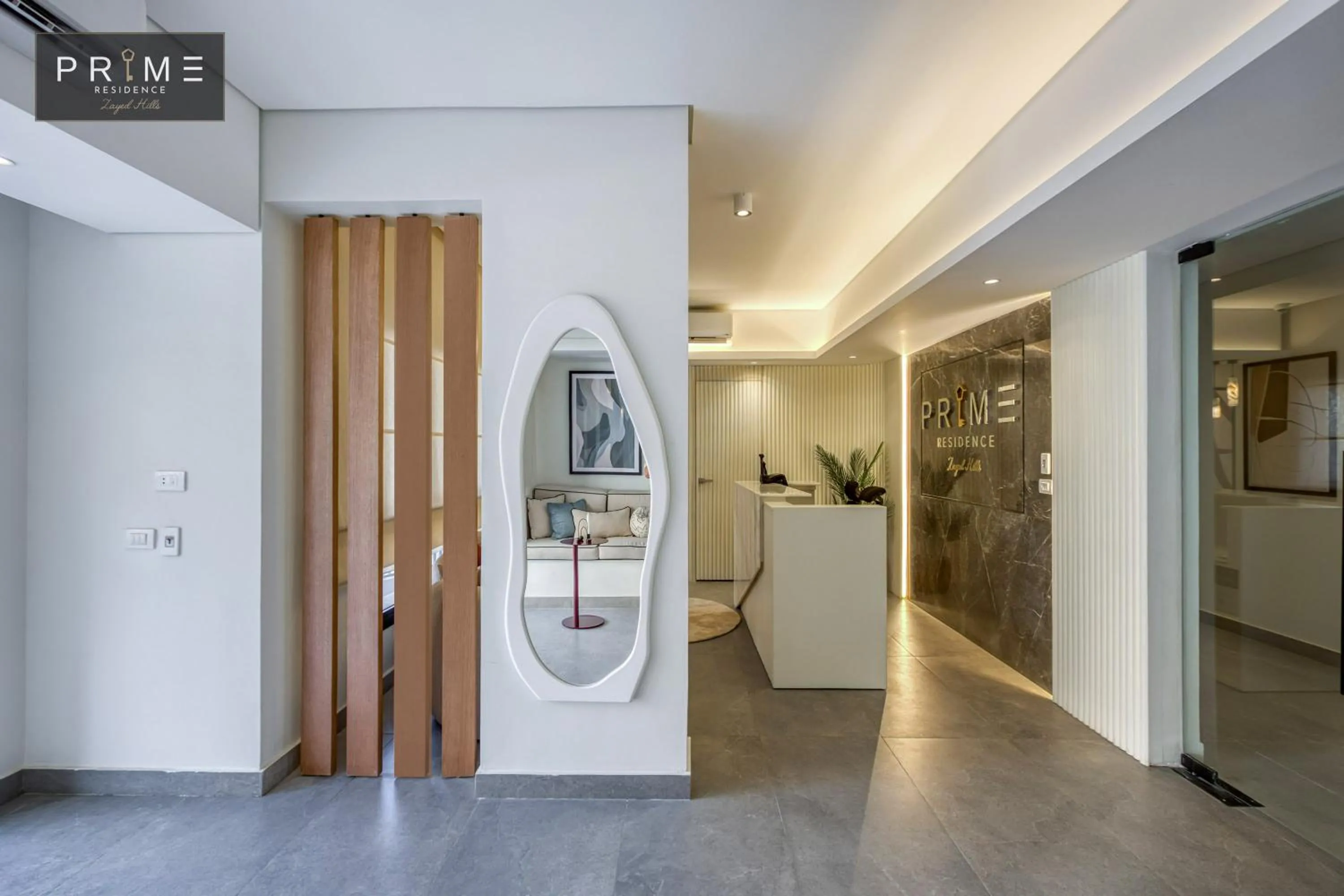 Lobby or reception in Prime Residence Zayed Hills