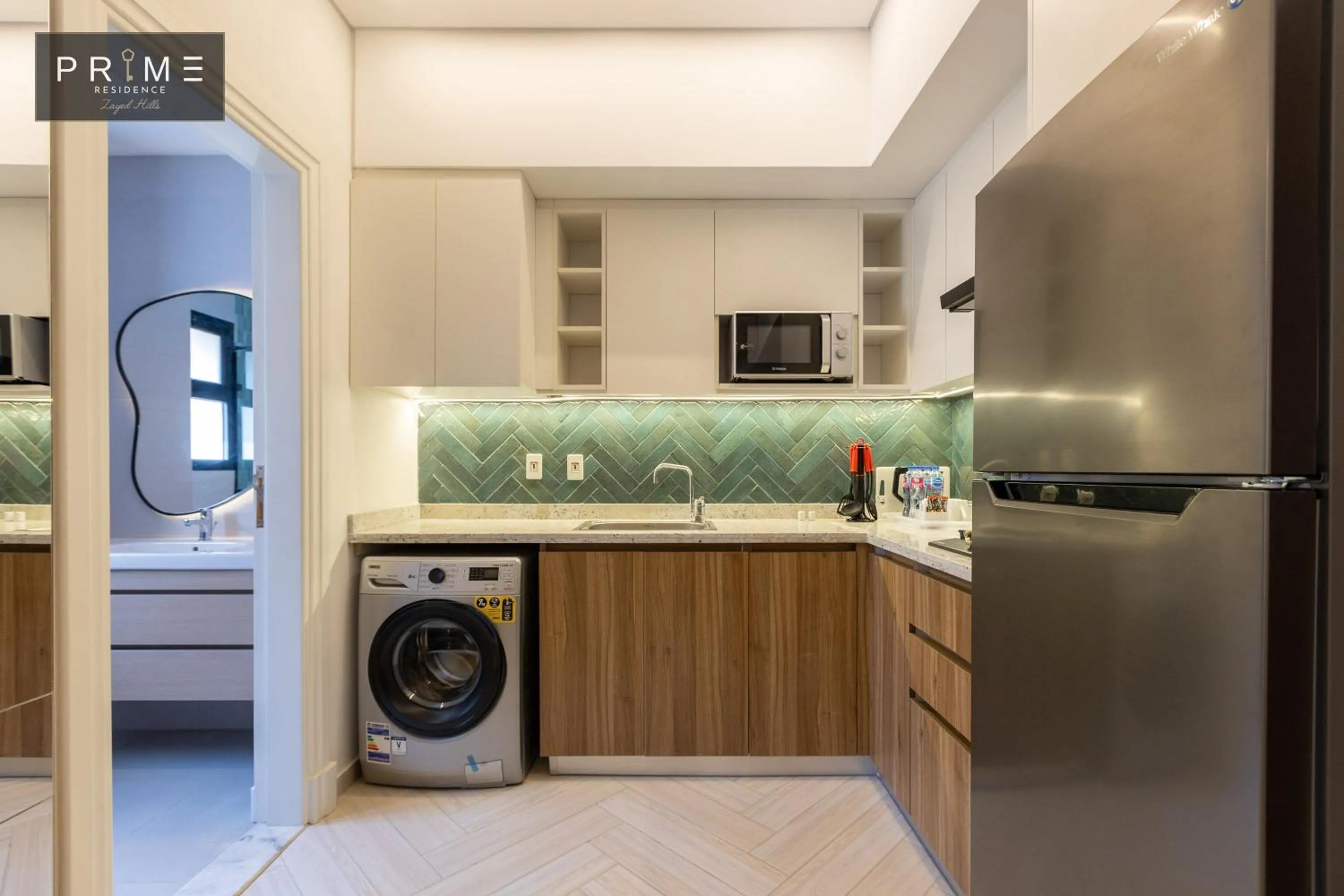 Kitchen or kitchenette in Prime Residence Zayed Hills