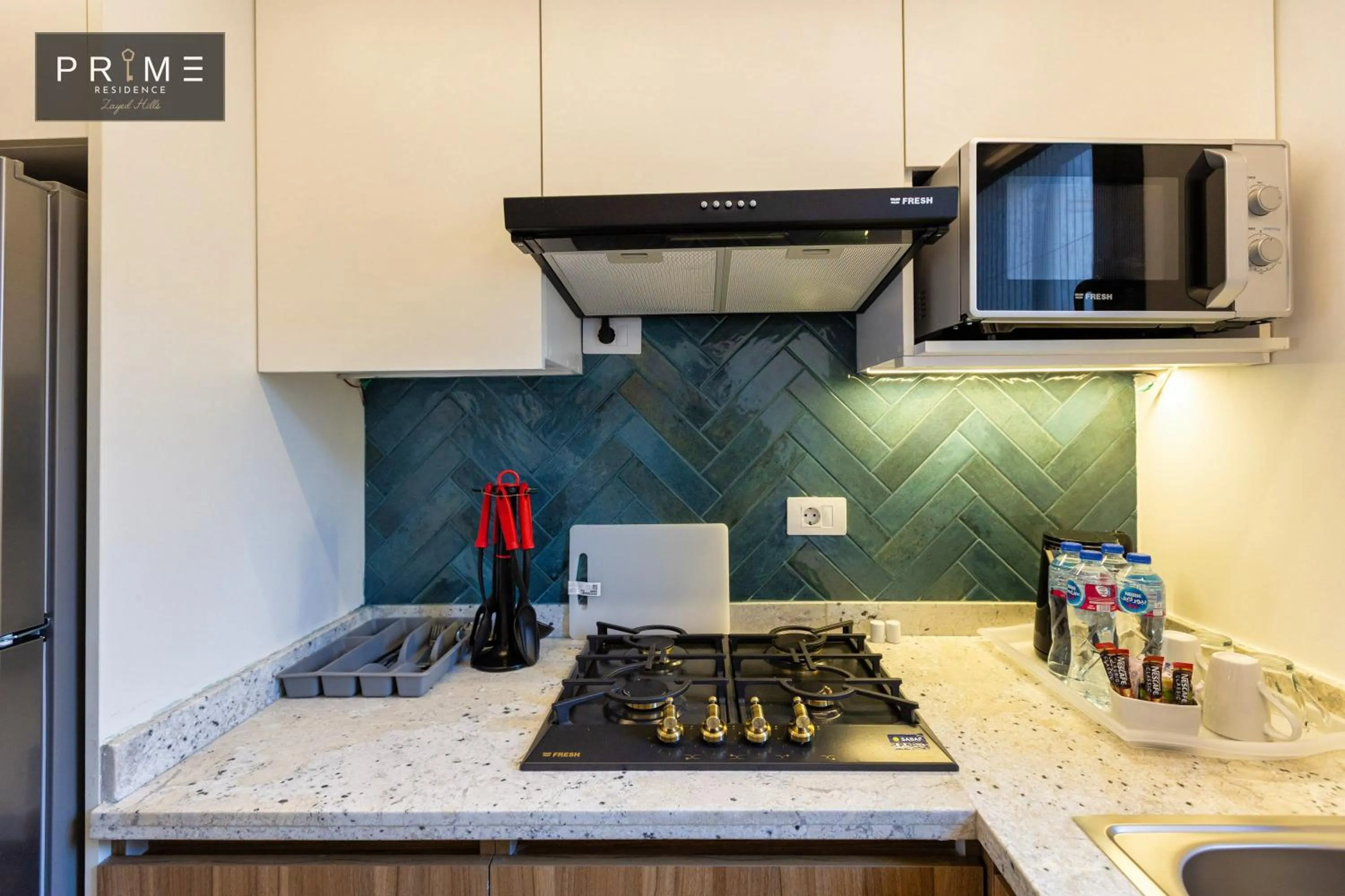 Kitchen or kitchenette in Prime Residence Zayed Hills