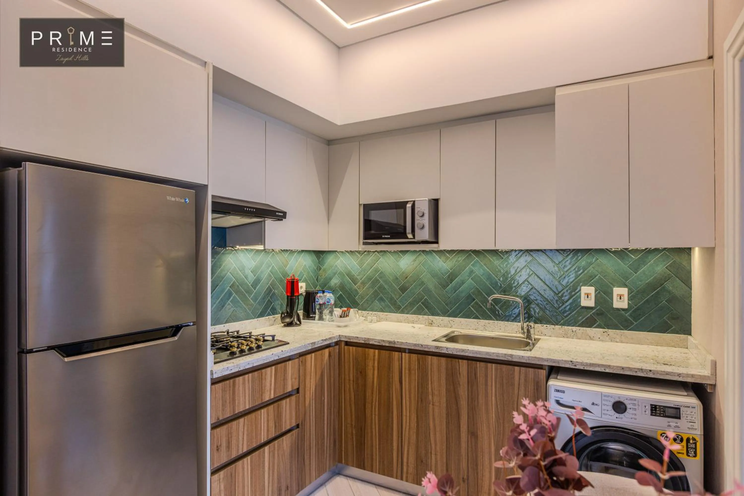 Kitchen or kitchenette in Prime Residence Zayed Hills