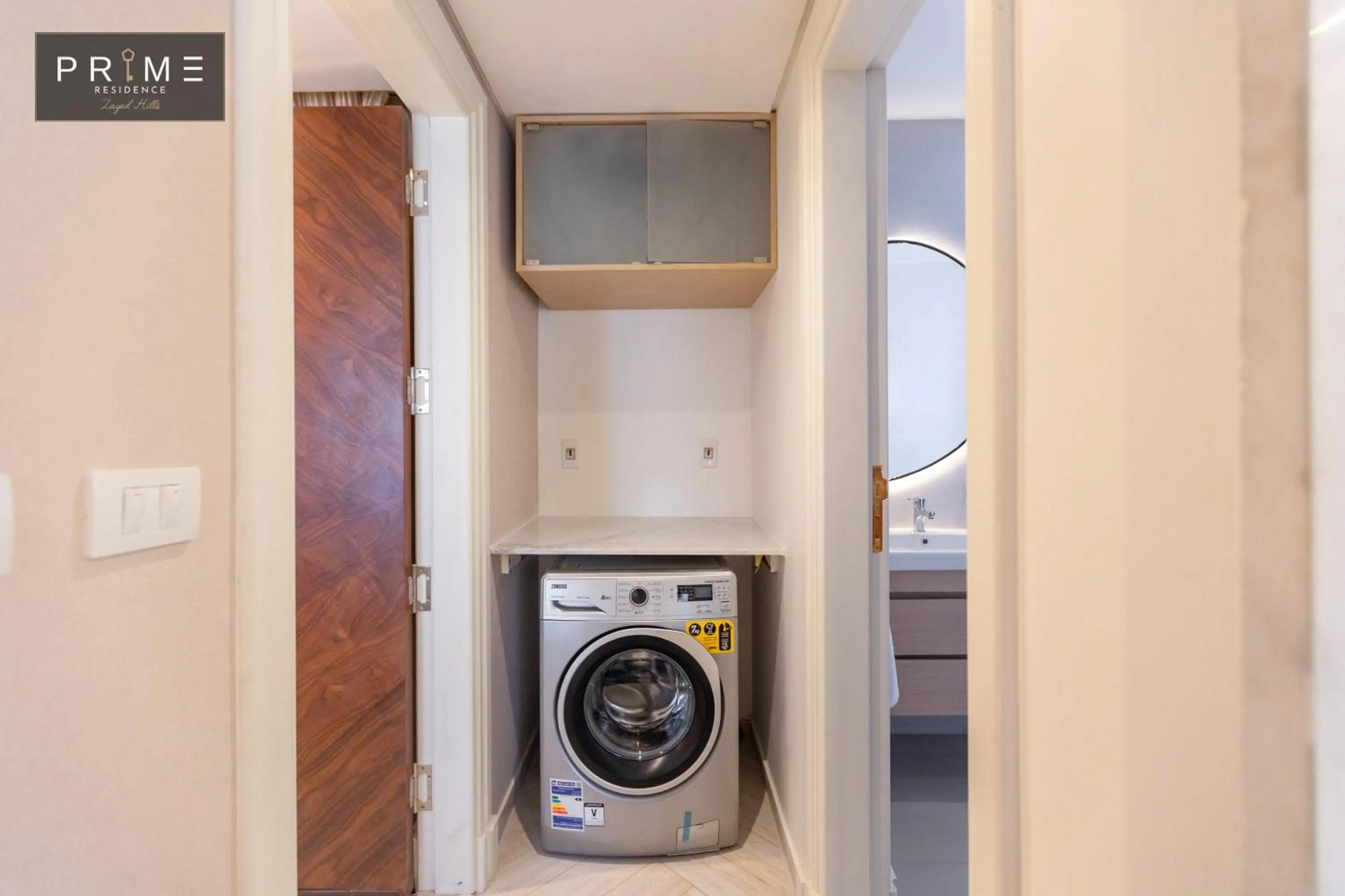 washing machine in Prime Residence Zayed Hills