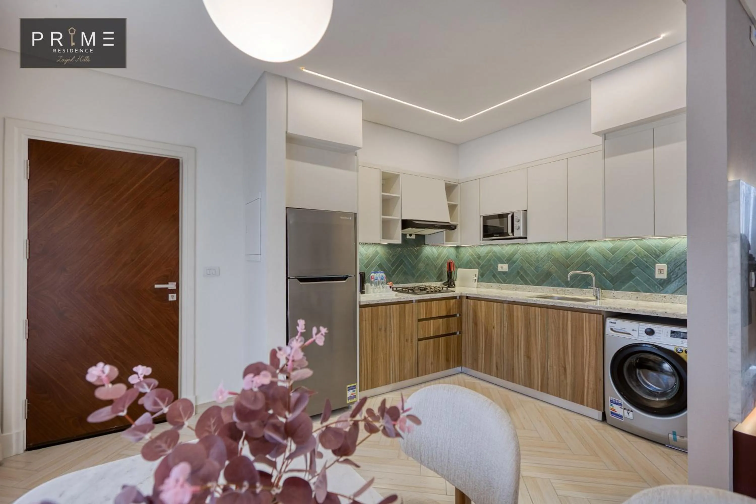 Kitchen or kitchenette in Prime Residence Zayed Hills