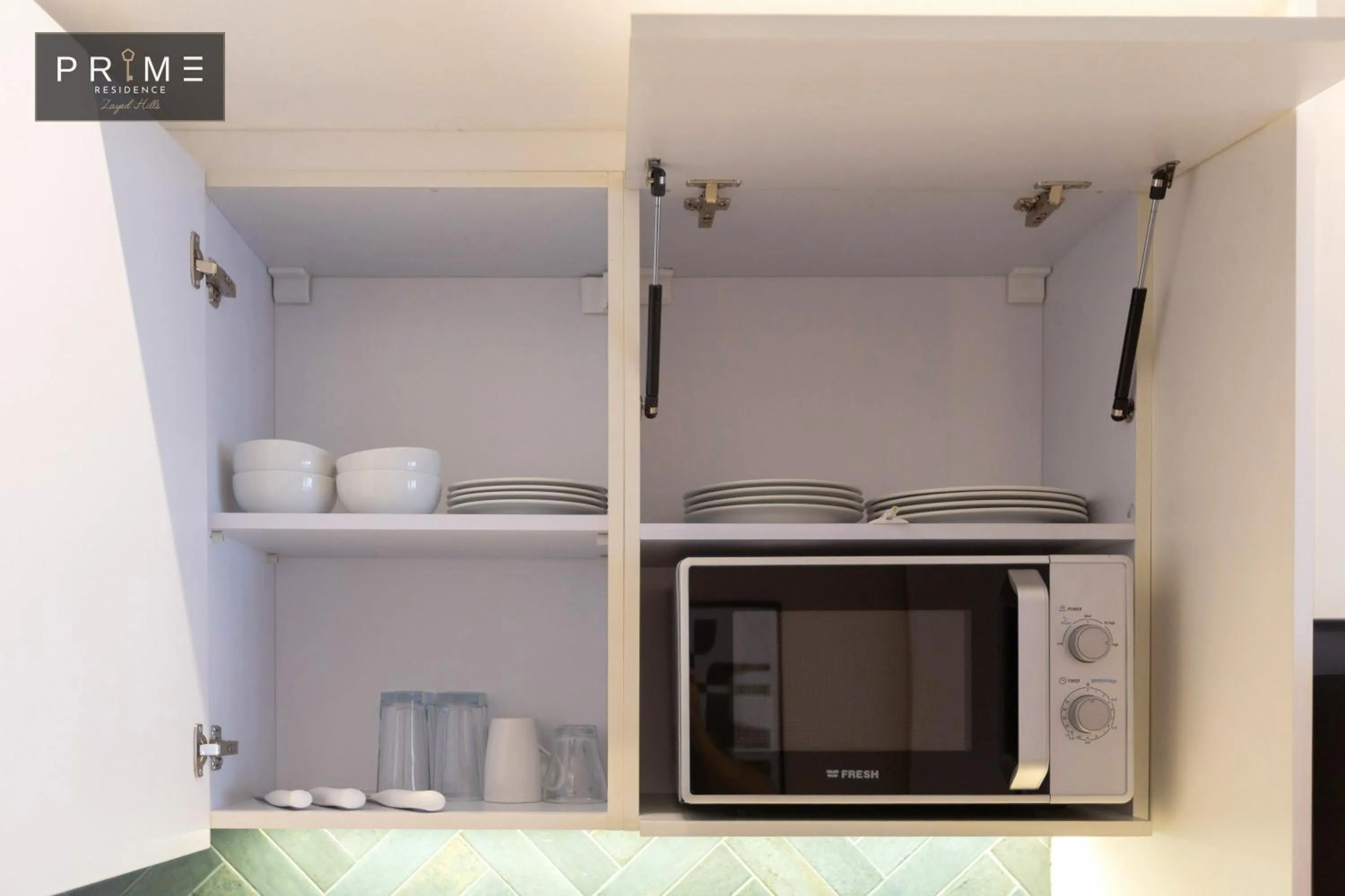 Kitchen or kitchenette in Prime Residence Zayed Hills