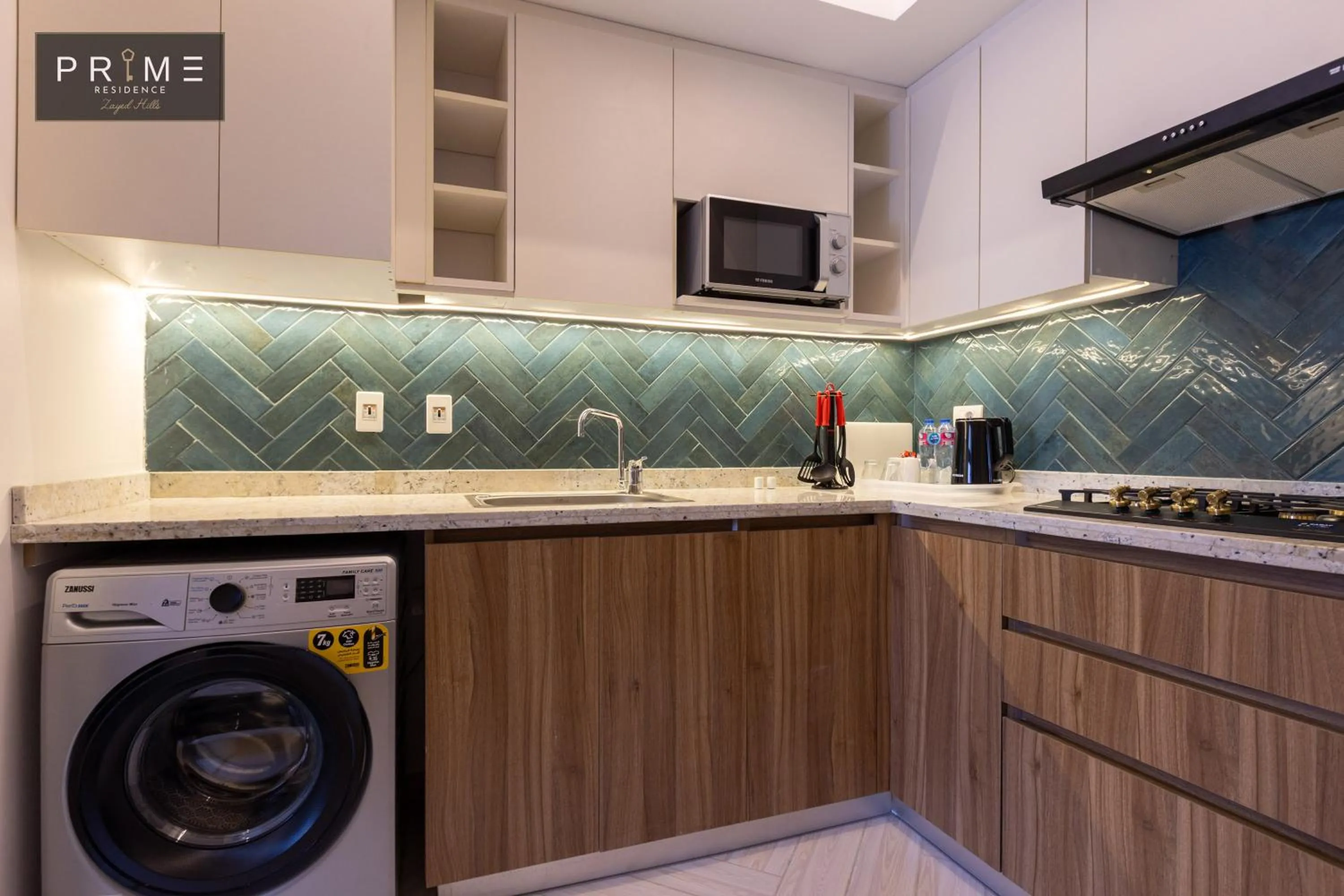 Kitchen or kitchenette in Prime Residence Zayed Hills