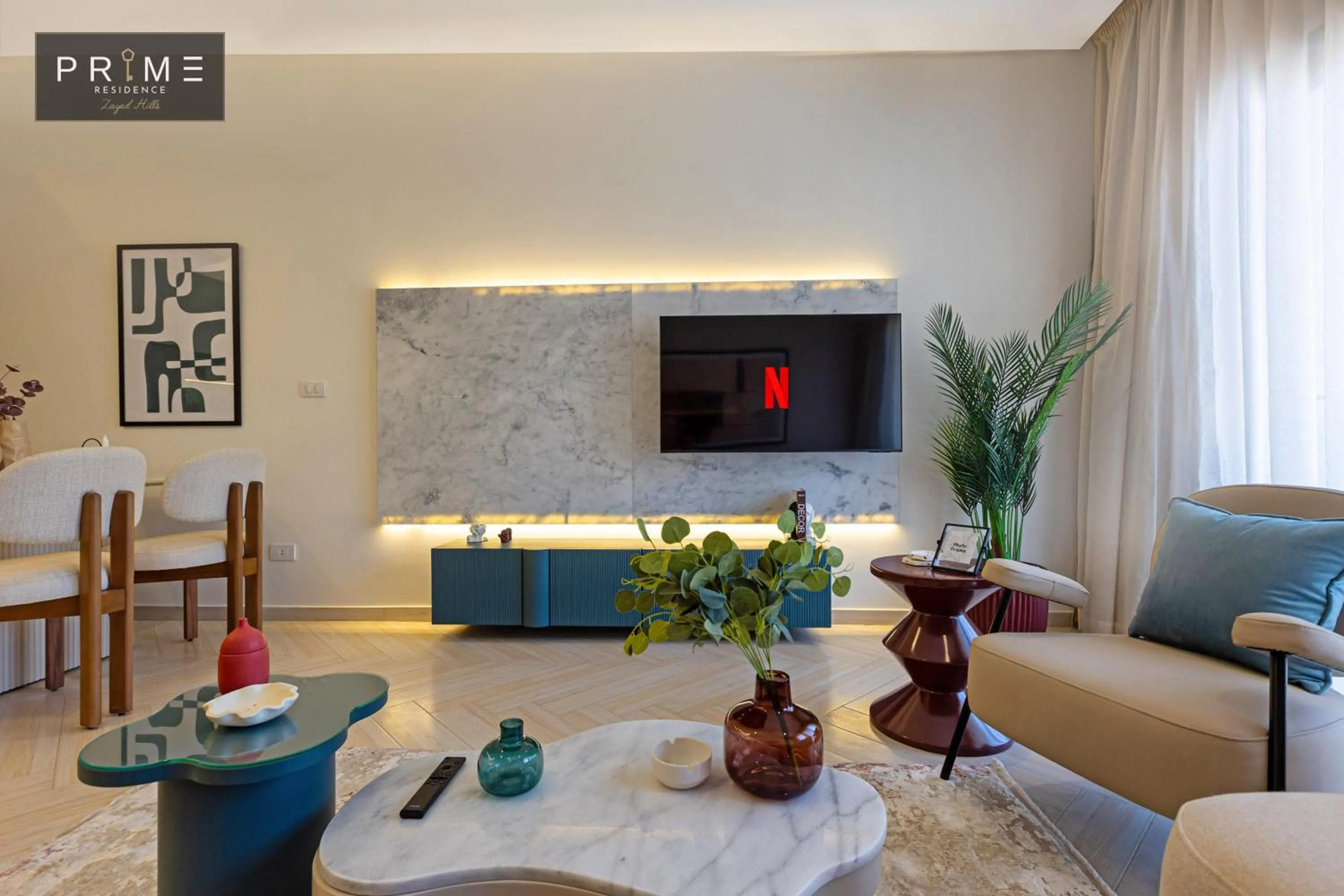 TV and multimedia in Prime Residence Zayed Hills