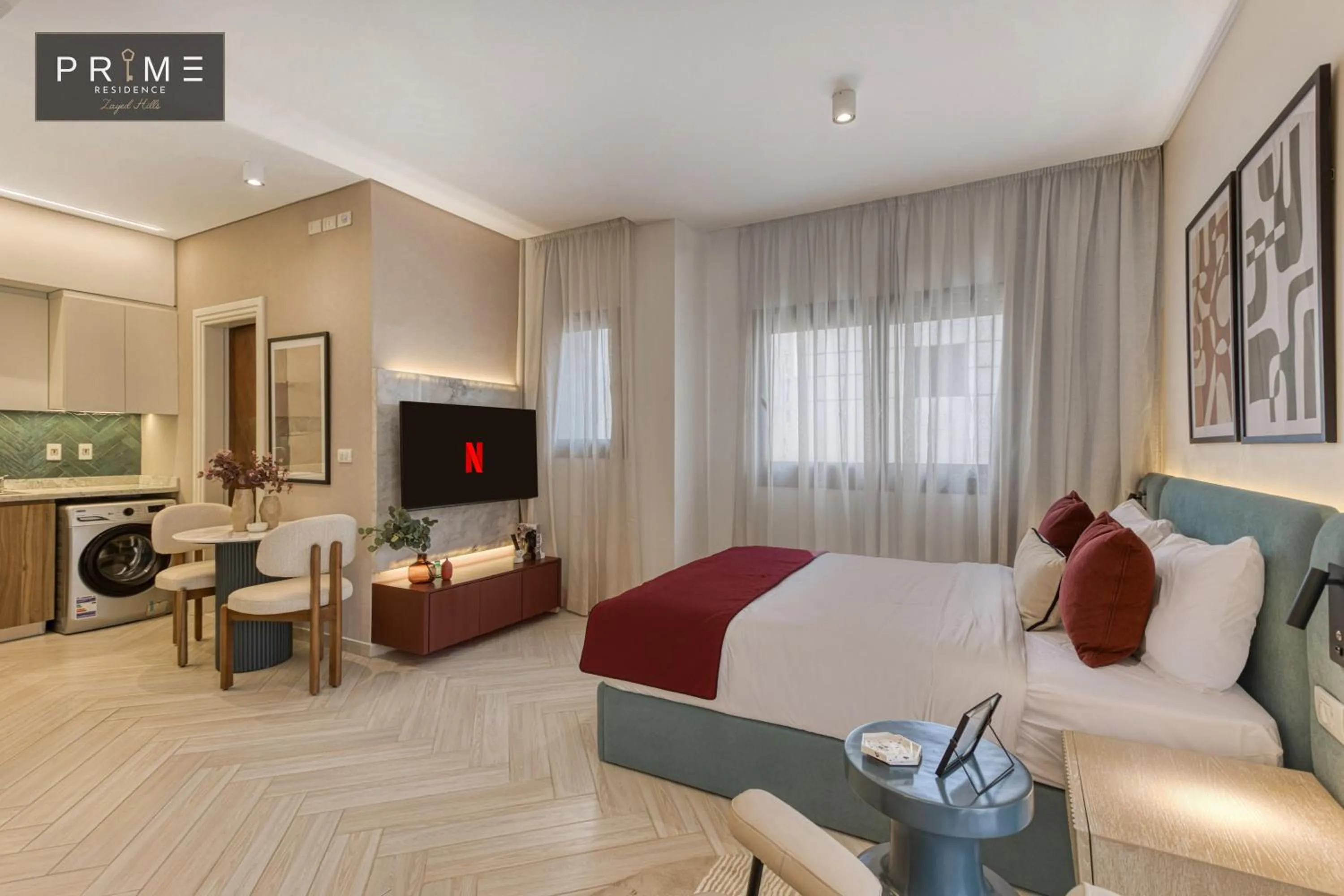 TV and multimedia in Prime Residence Zayed Hills