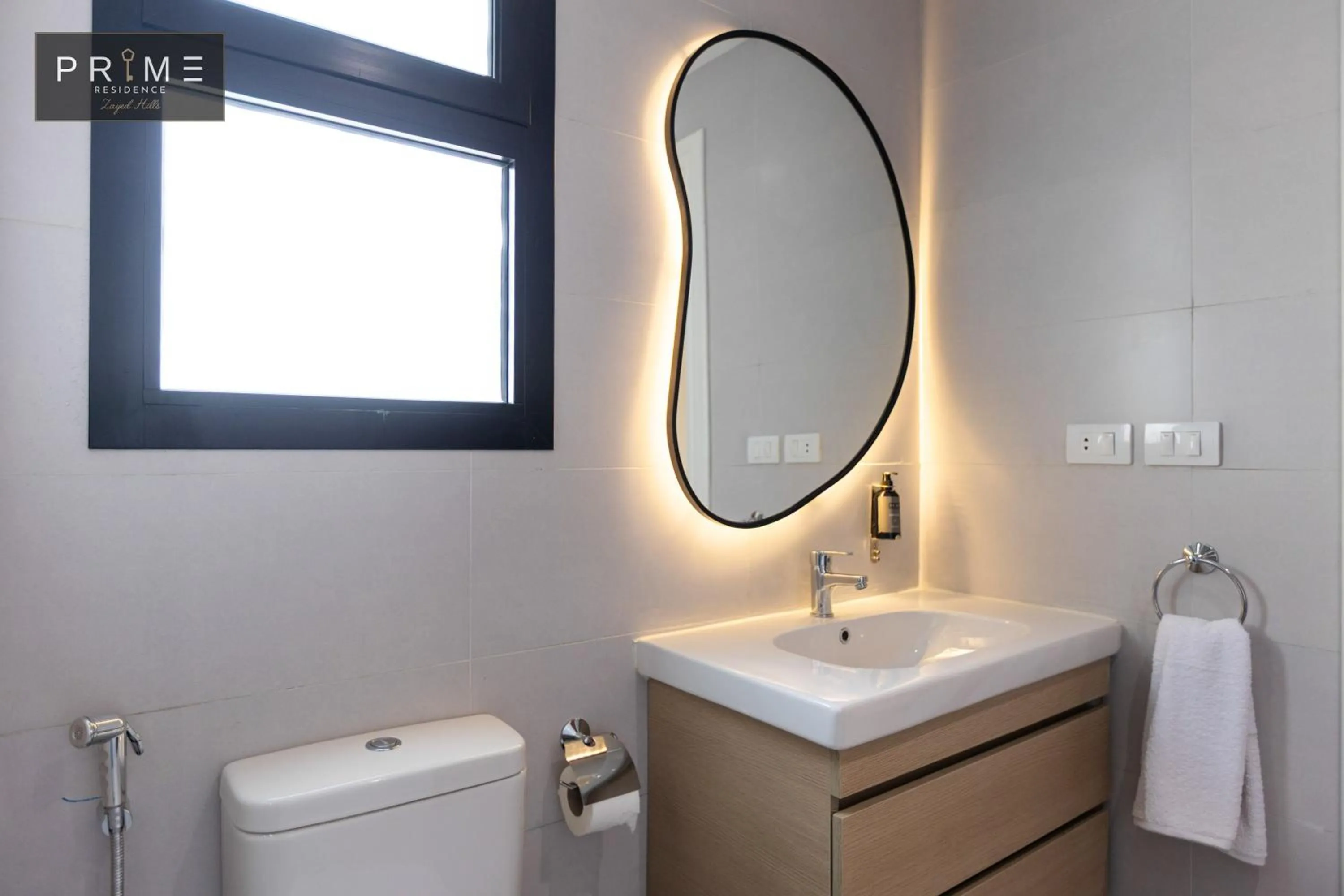Toilet in Prime Residence Zayed Hills