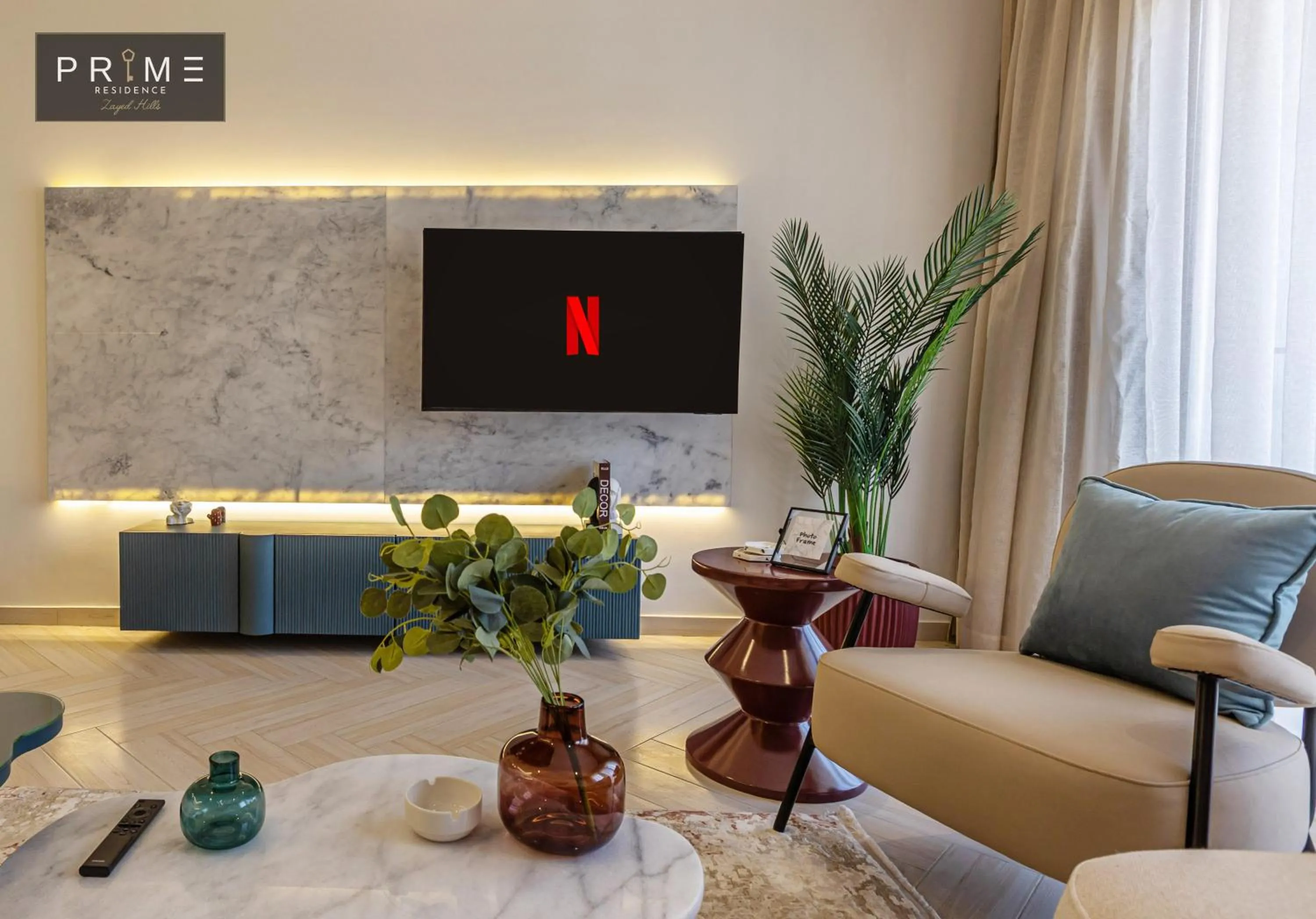 TV and multimedia in Prime Residence Zayed Hills