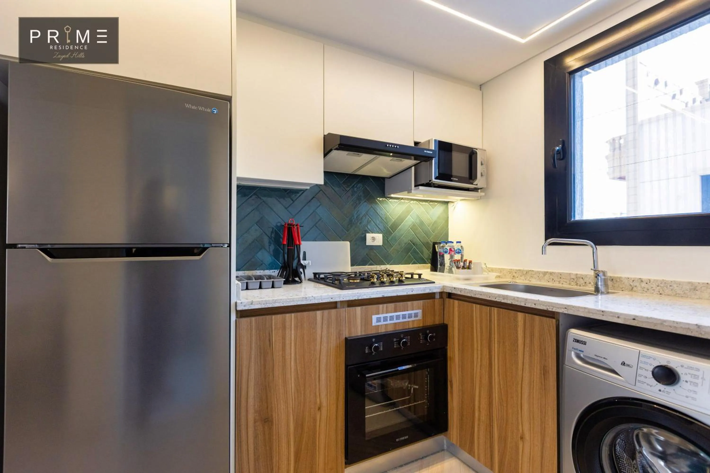 Kitchen or kitchenette in Prime Residence Zayed Hills