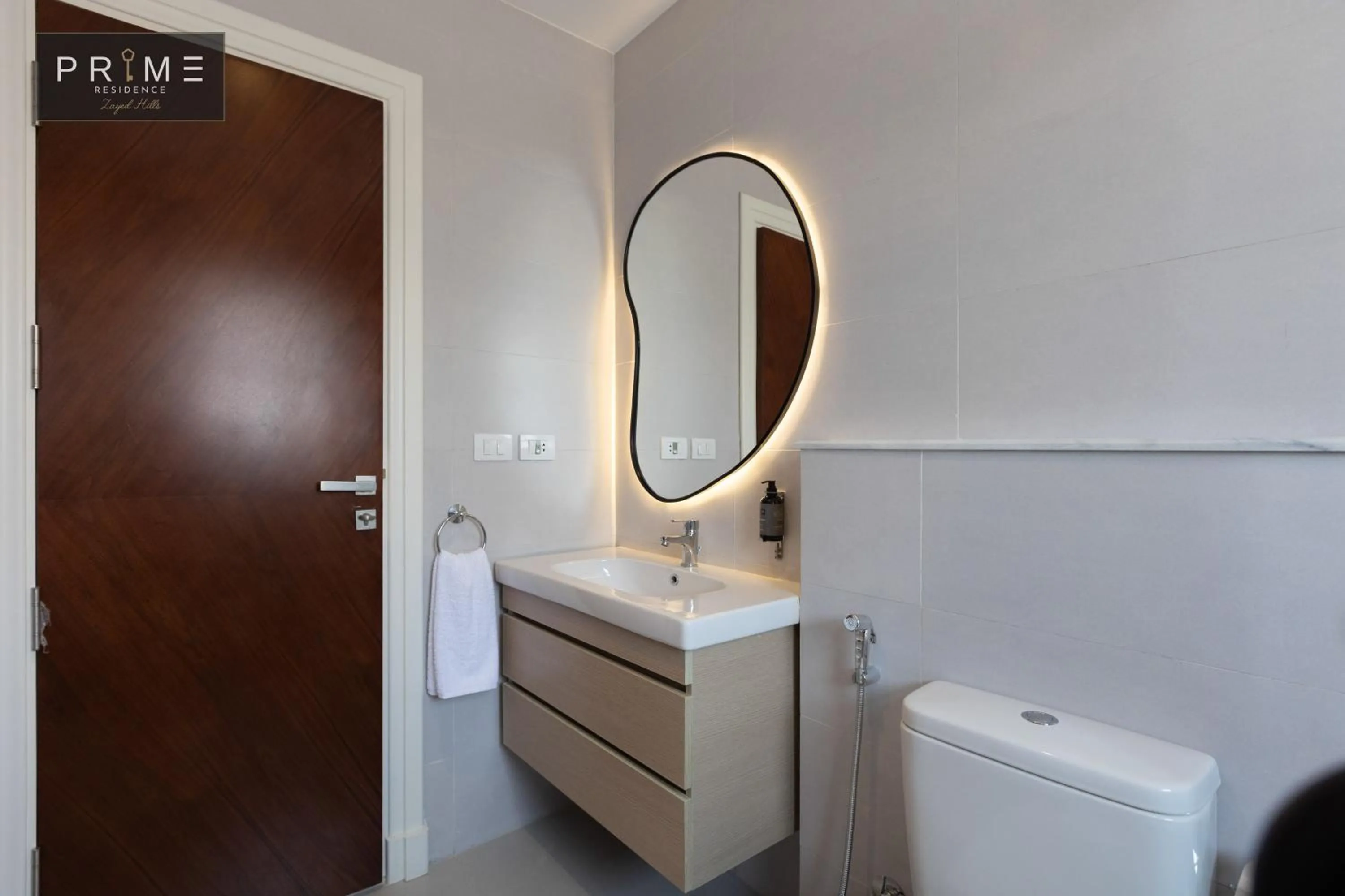 Toilet in Prime Residence Zayed Hills