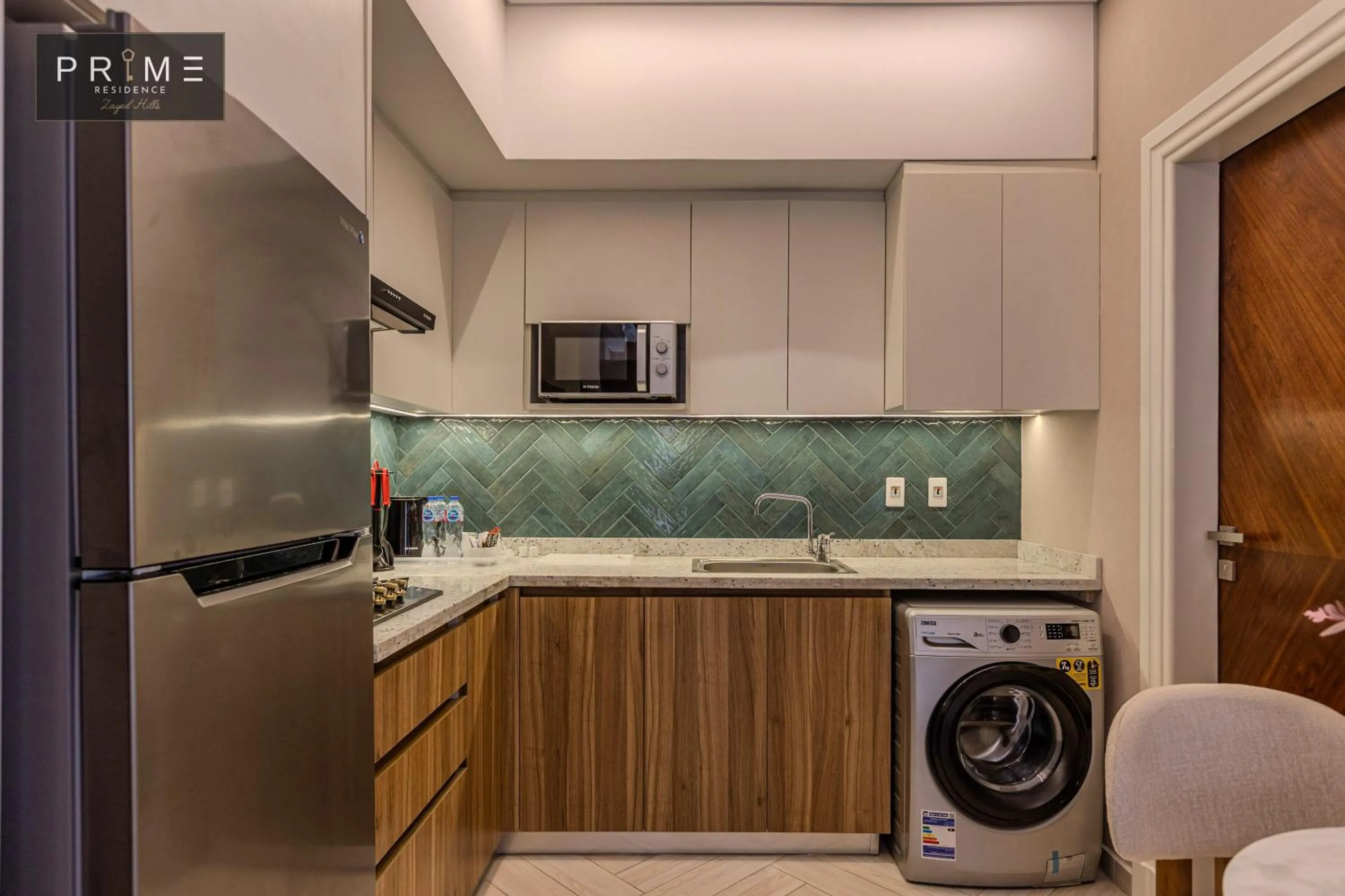 Kitchen or kitchenette in Prime Residence Zayed Hills