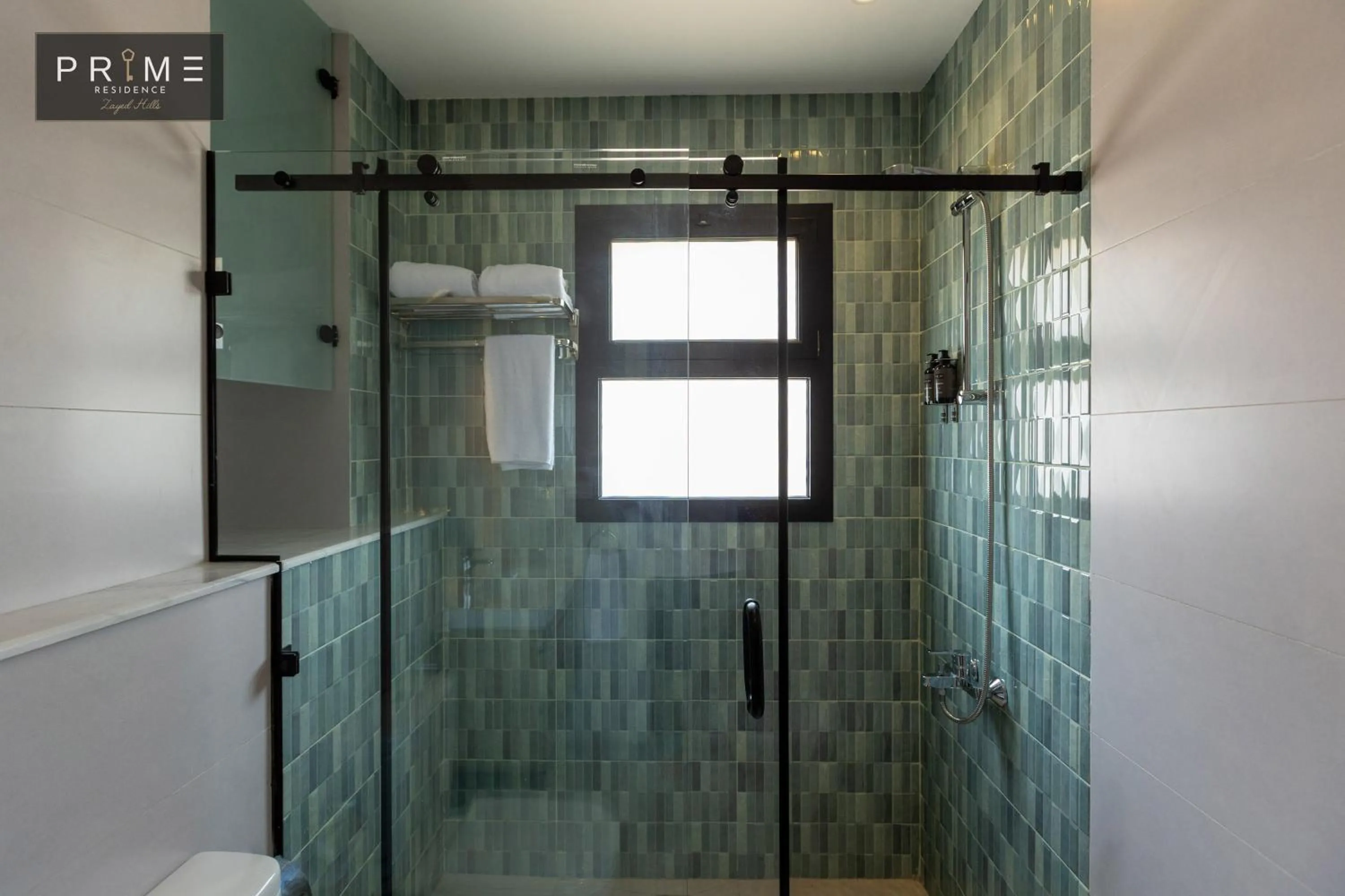 Shower in Prime Residence Zayed Hills