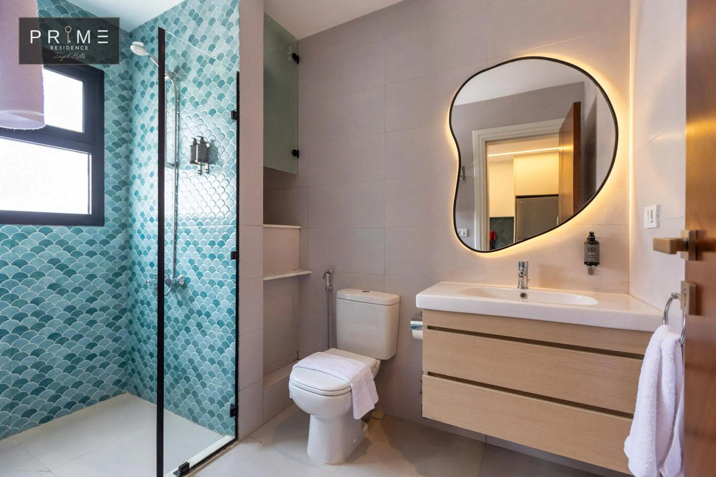 Shower in Prime Residence Zayed Hills