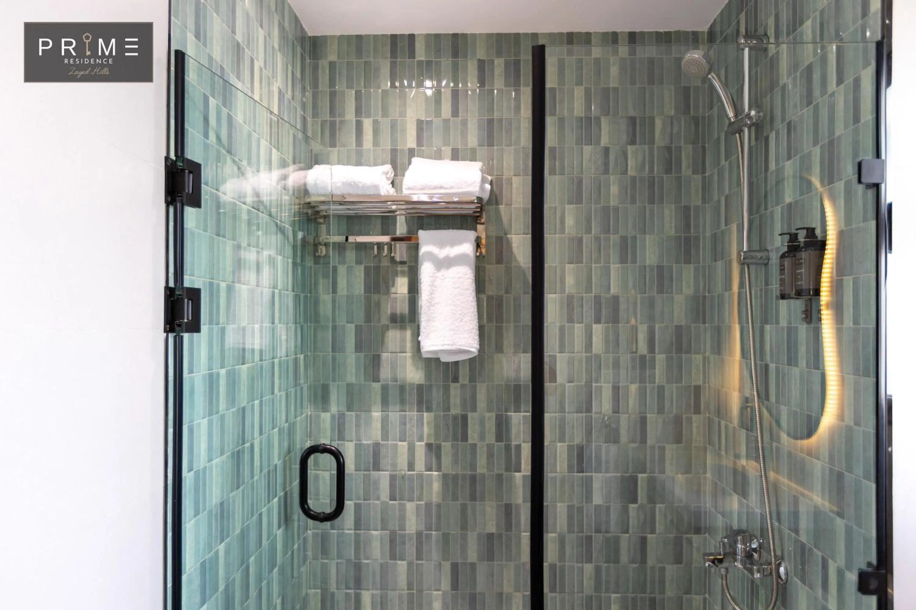 Shower in Prime Residence Zayed Hills