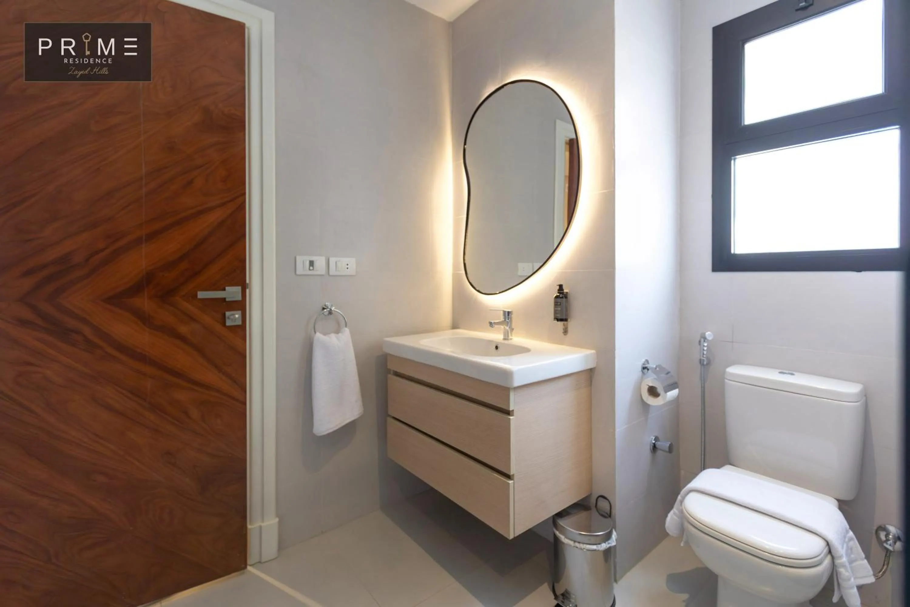 Toilet in Prime Residence Zayed Hills