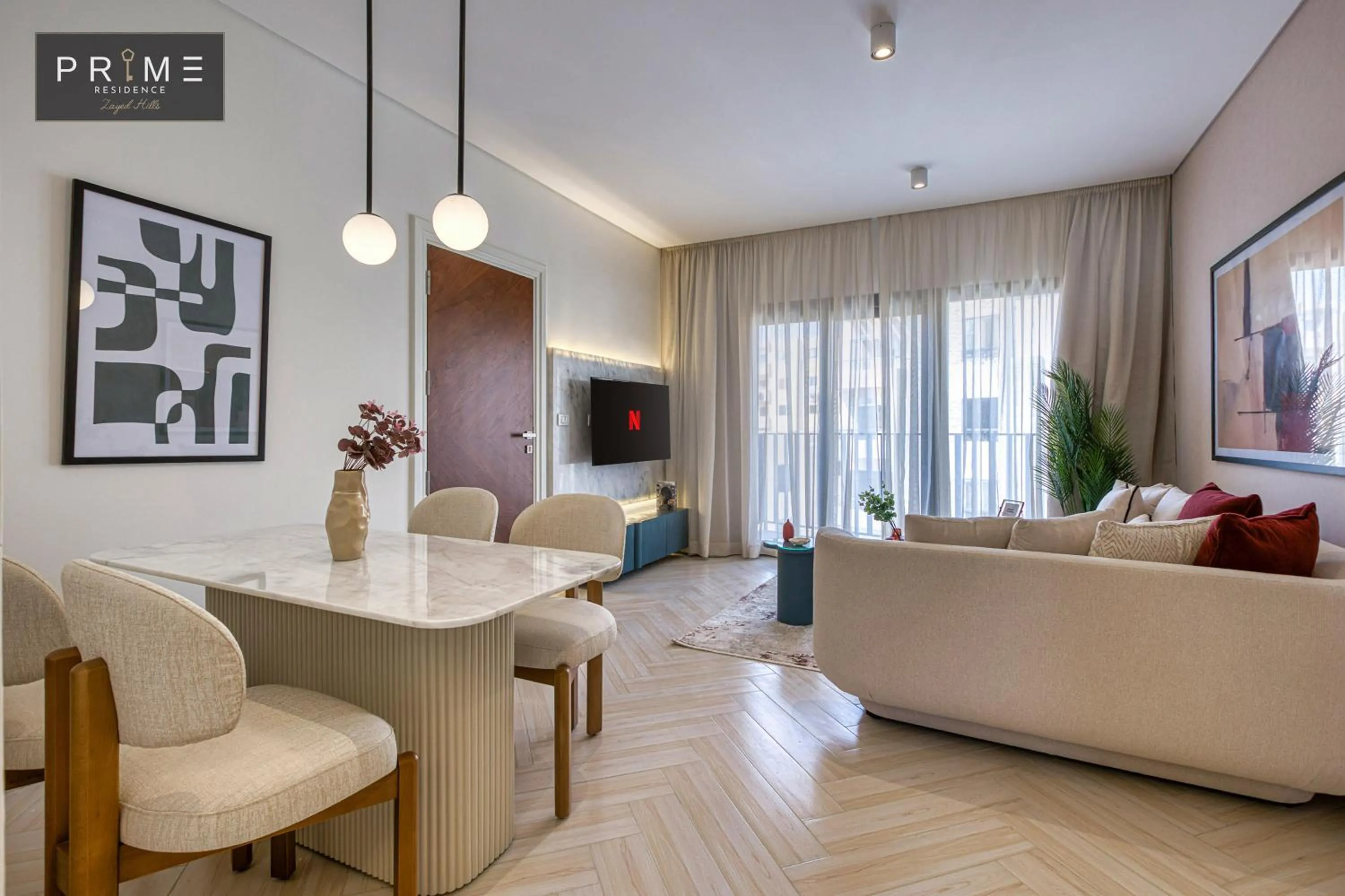 TV and multimedia in Prime Residence Zayed Hills