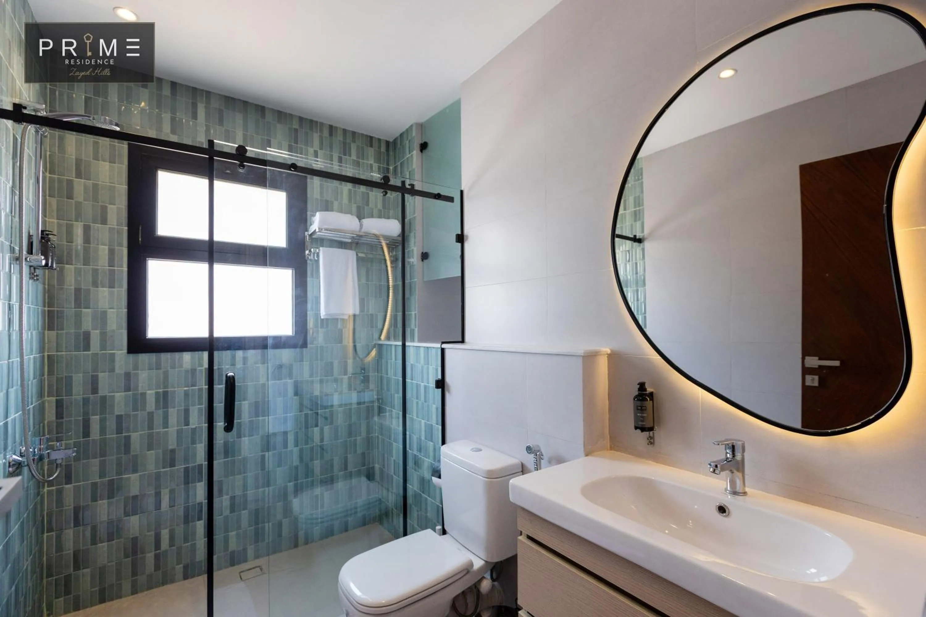 Shower in Prime Residence Zayed Hills