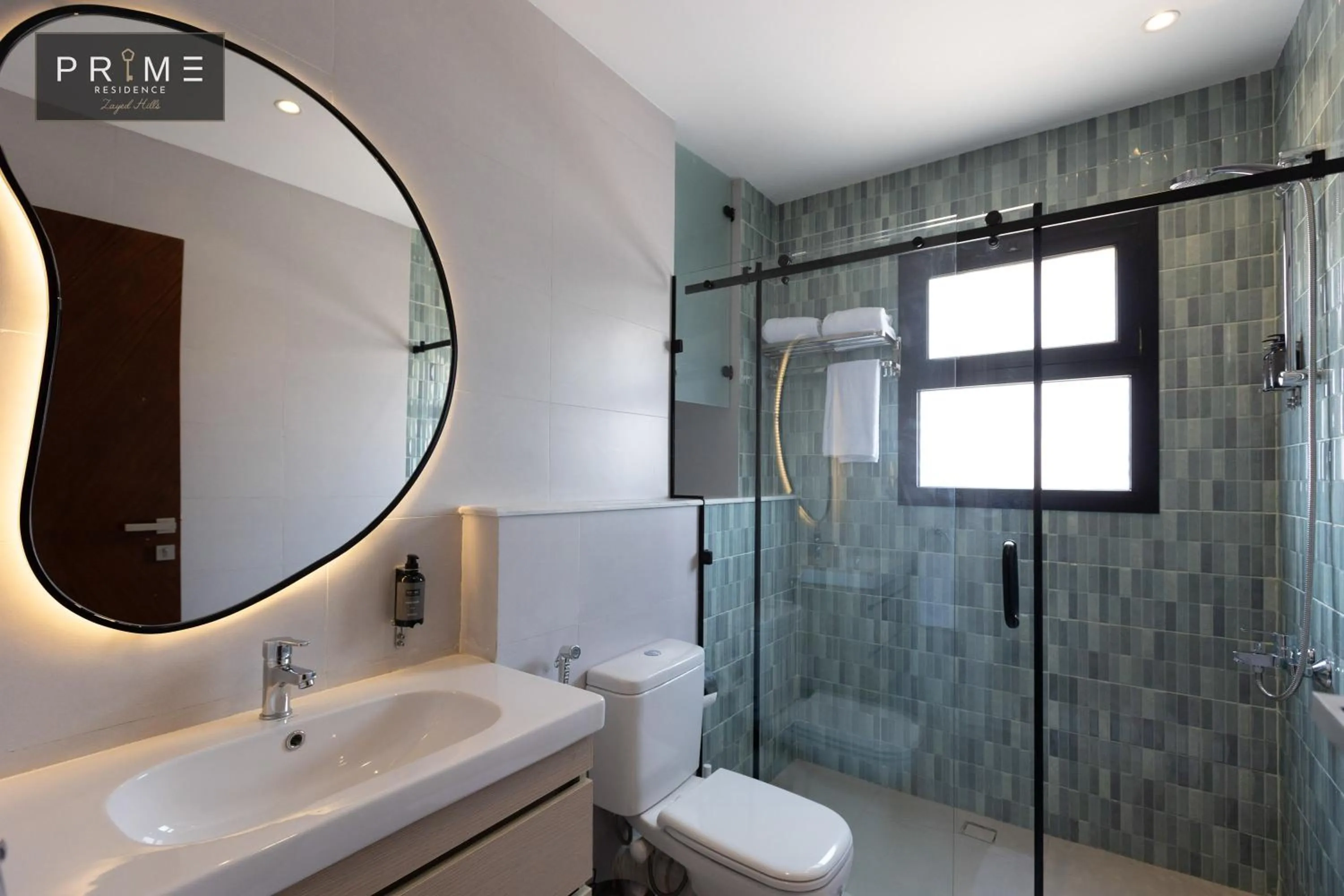 Shower in Prime Residence Zayed Hills