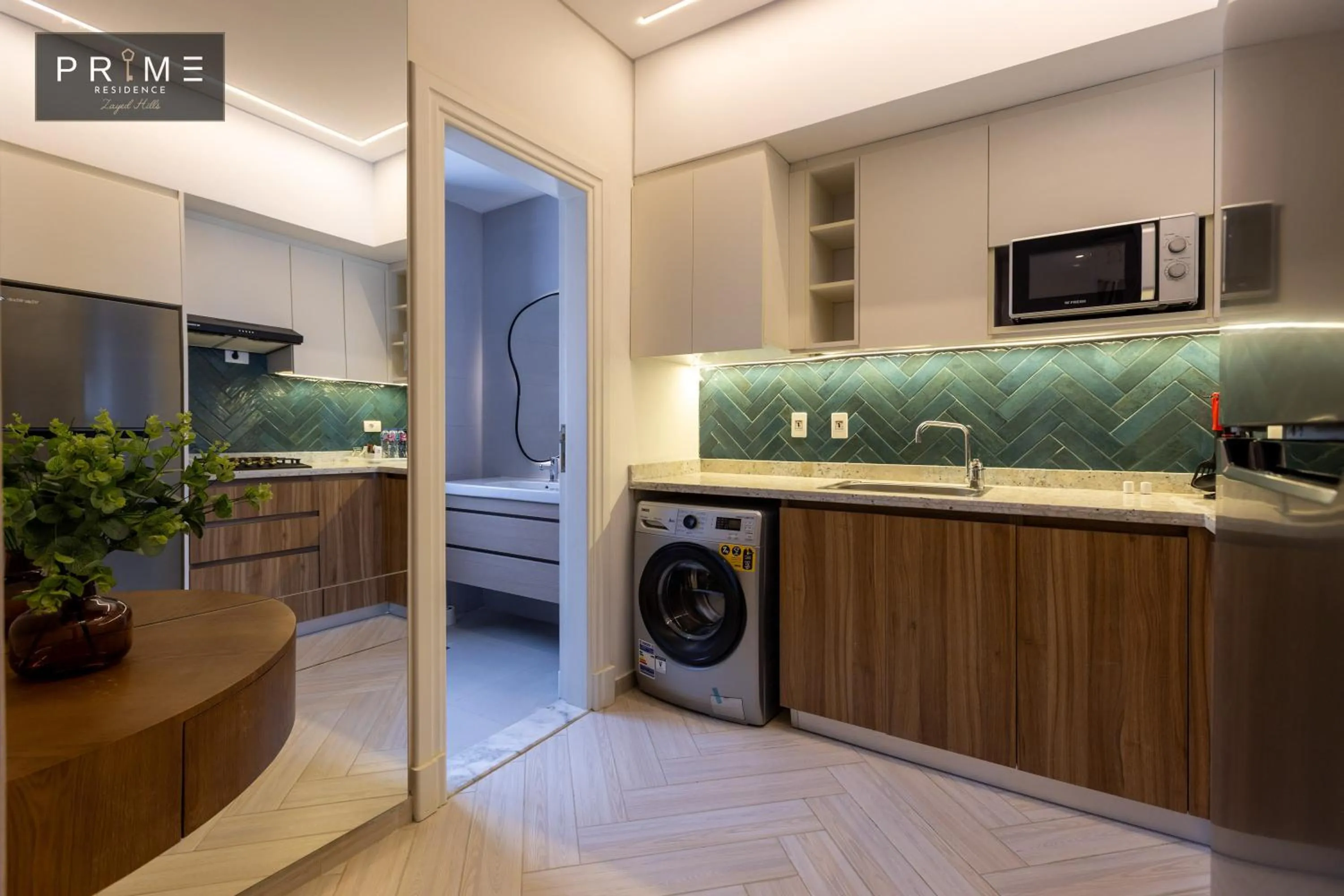Kitchen or kitchenette in Prime Residence Zayed Hills