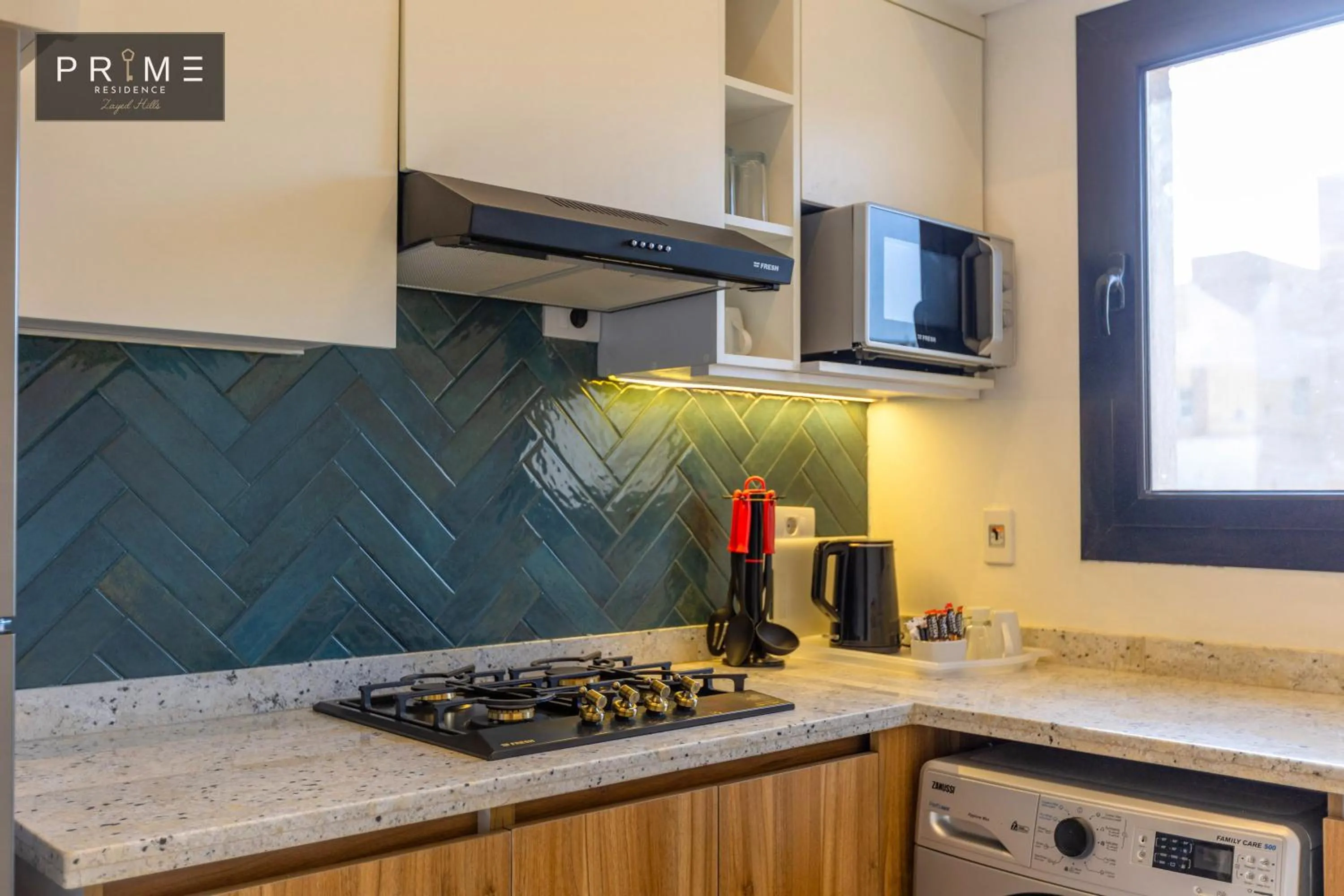 Kitchen or kitchenette in Prime Residence Zayed Hills