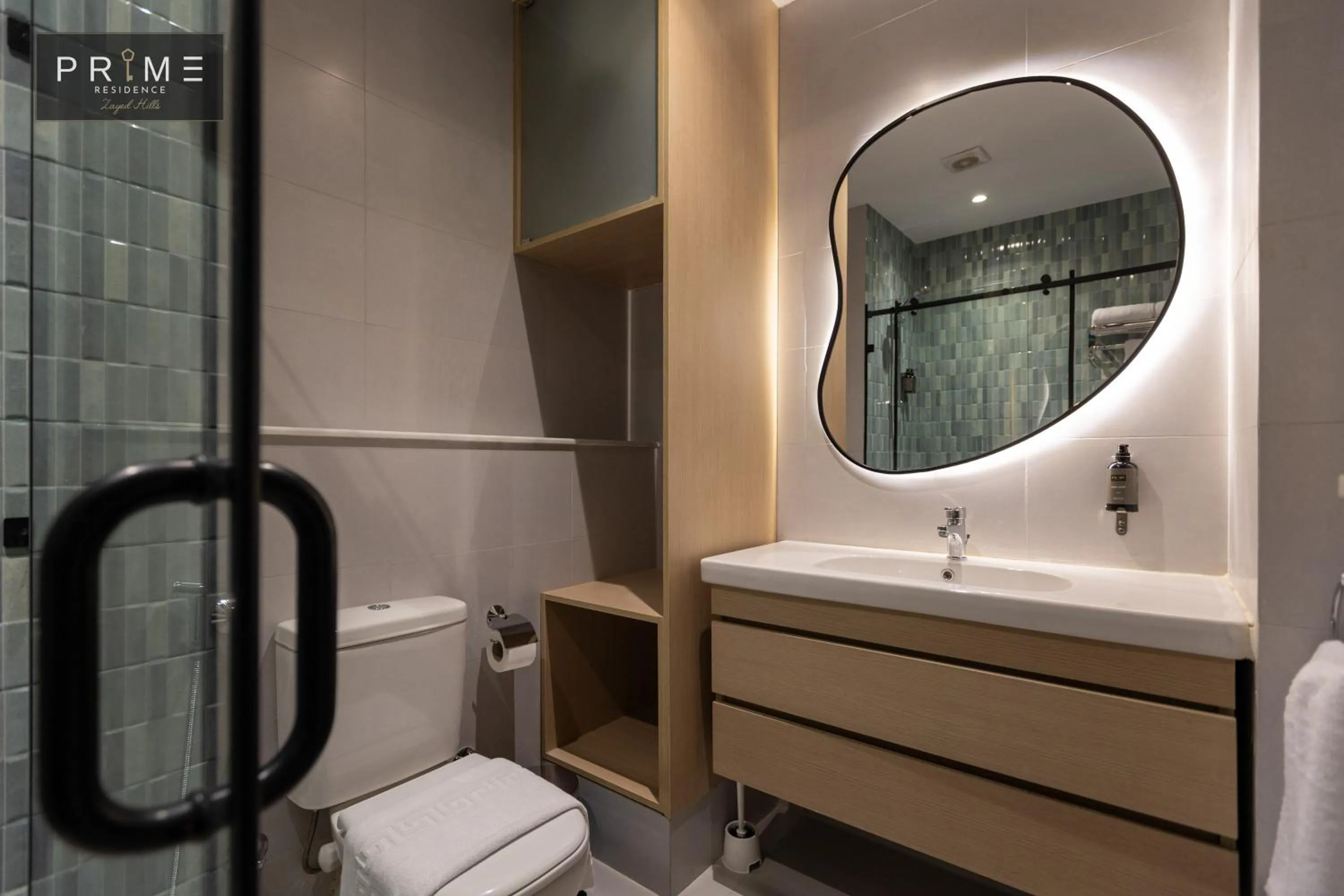 Shower in Prime Residence Zayed Hills
