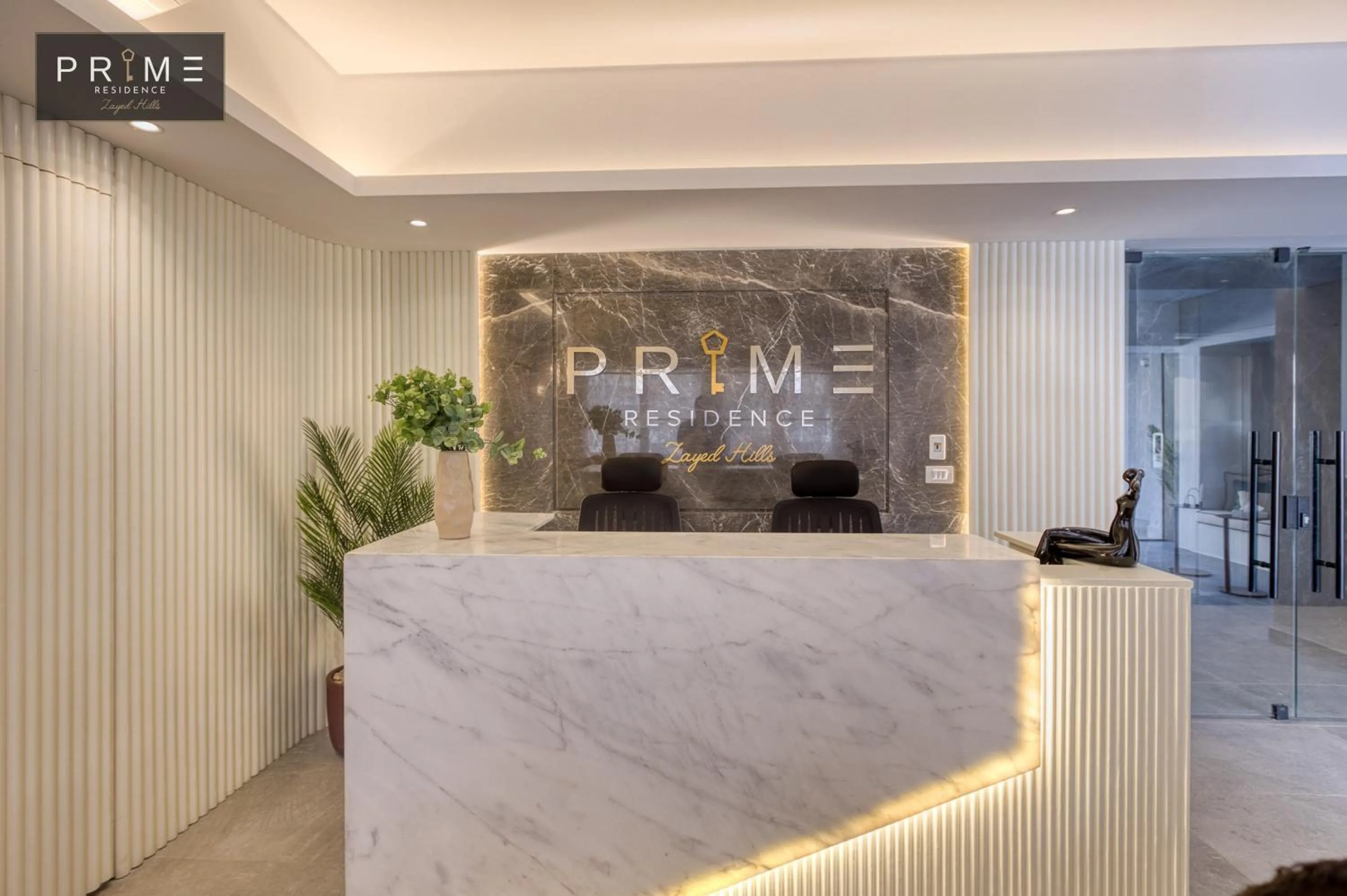 Property logo or sign in Prime Residence Zayed Hills