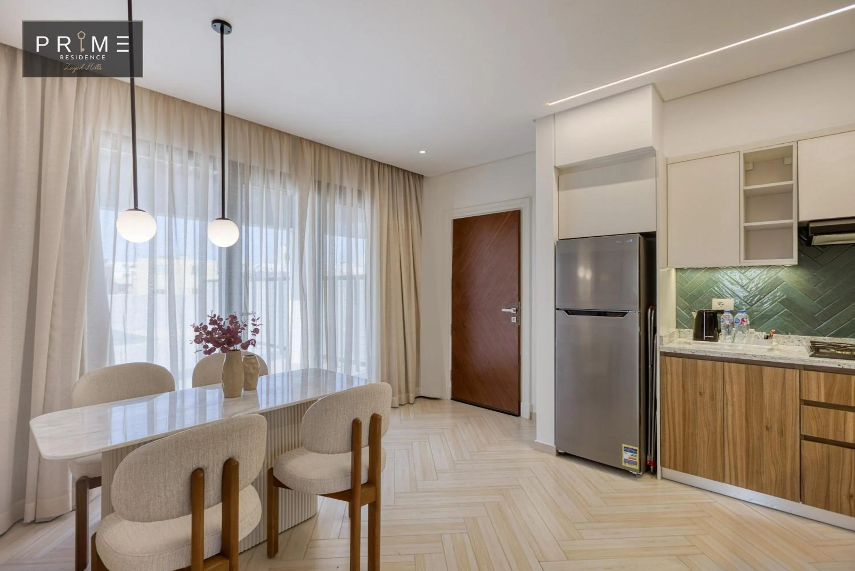 Kitchen or kitchenette in Prime Residence Zayed Hills