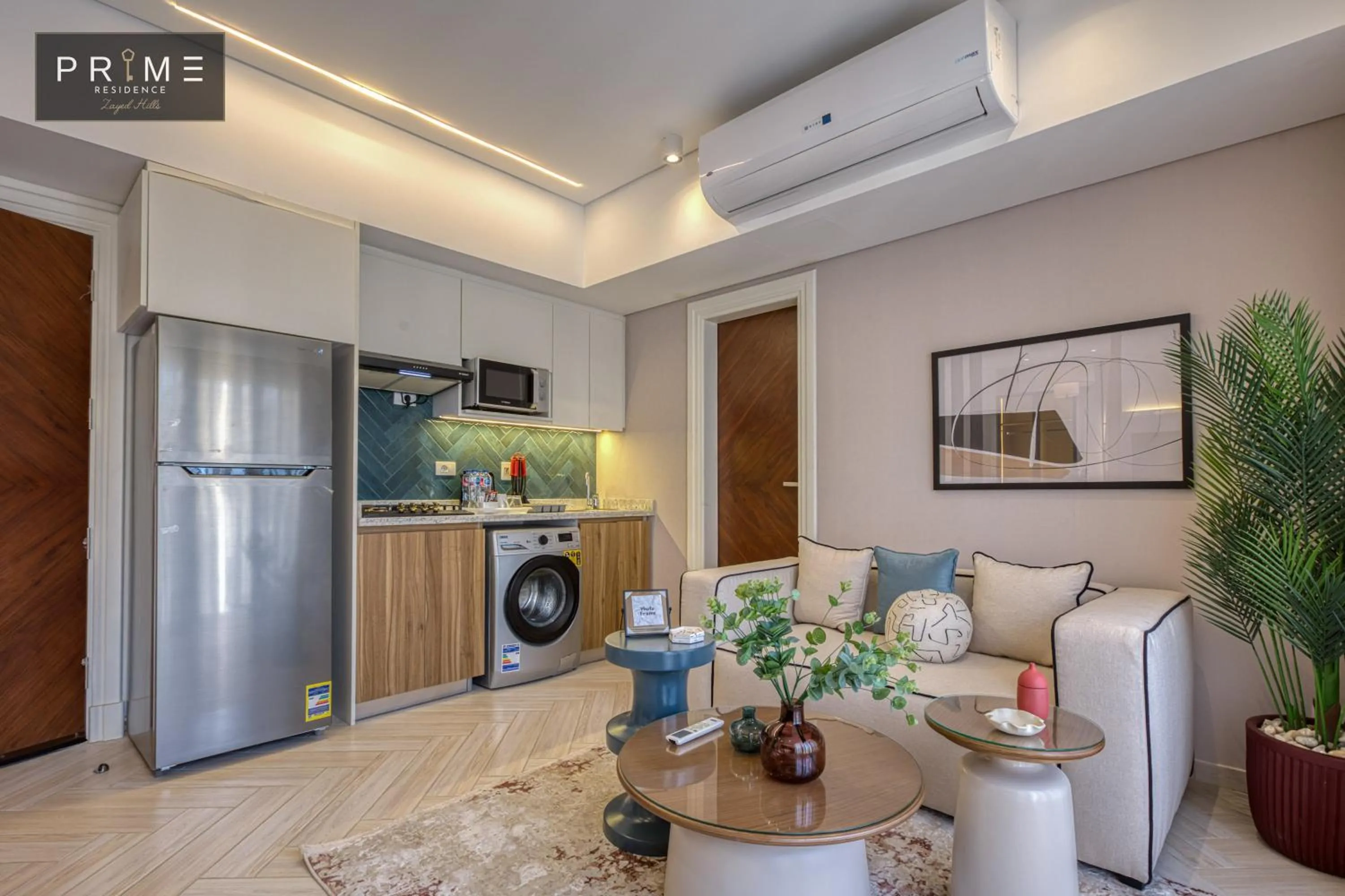 Kitchen or kitchenette in Prime Residence Zayed Hills