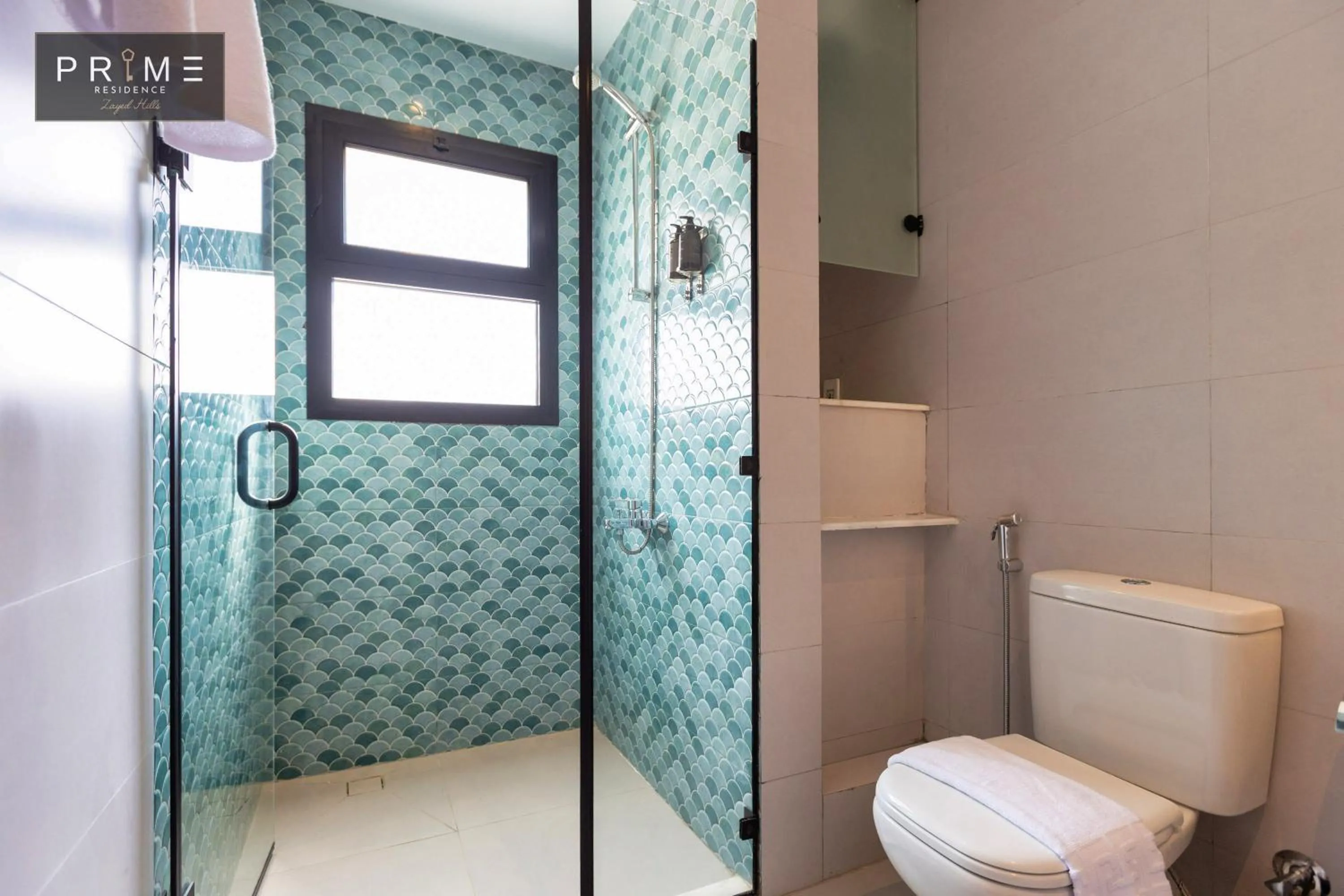 Shower in Prime Residence Zayed Hills