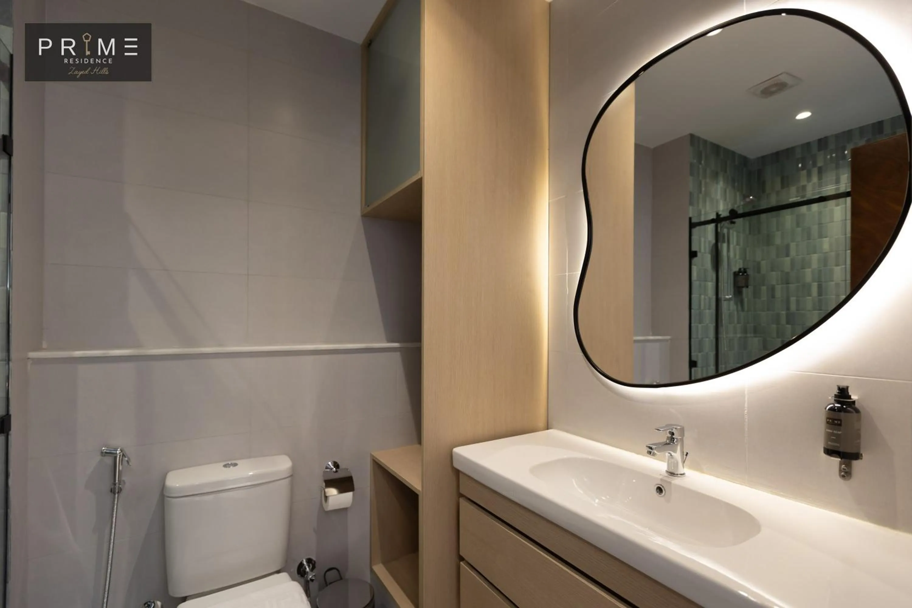Shower in Prime Residence Zayed Hills