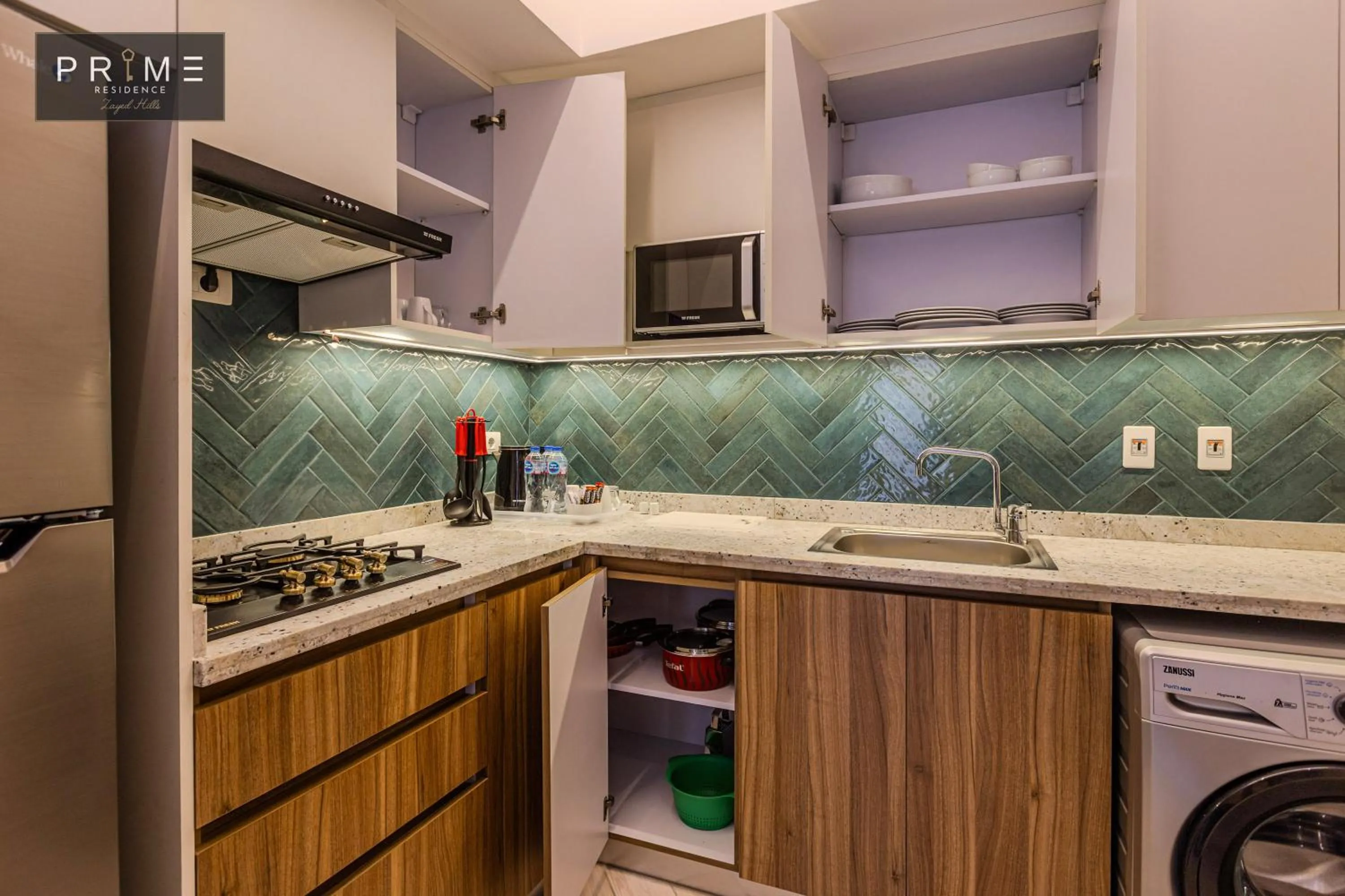 Kitchen or kitchenette in Prime Residence Zayed Hills