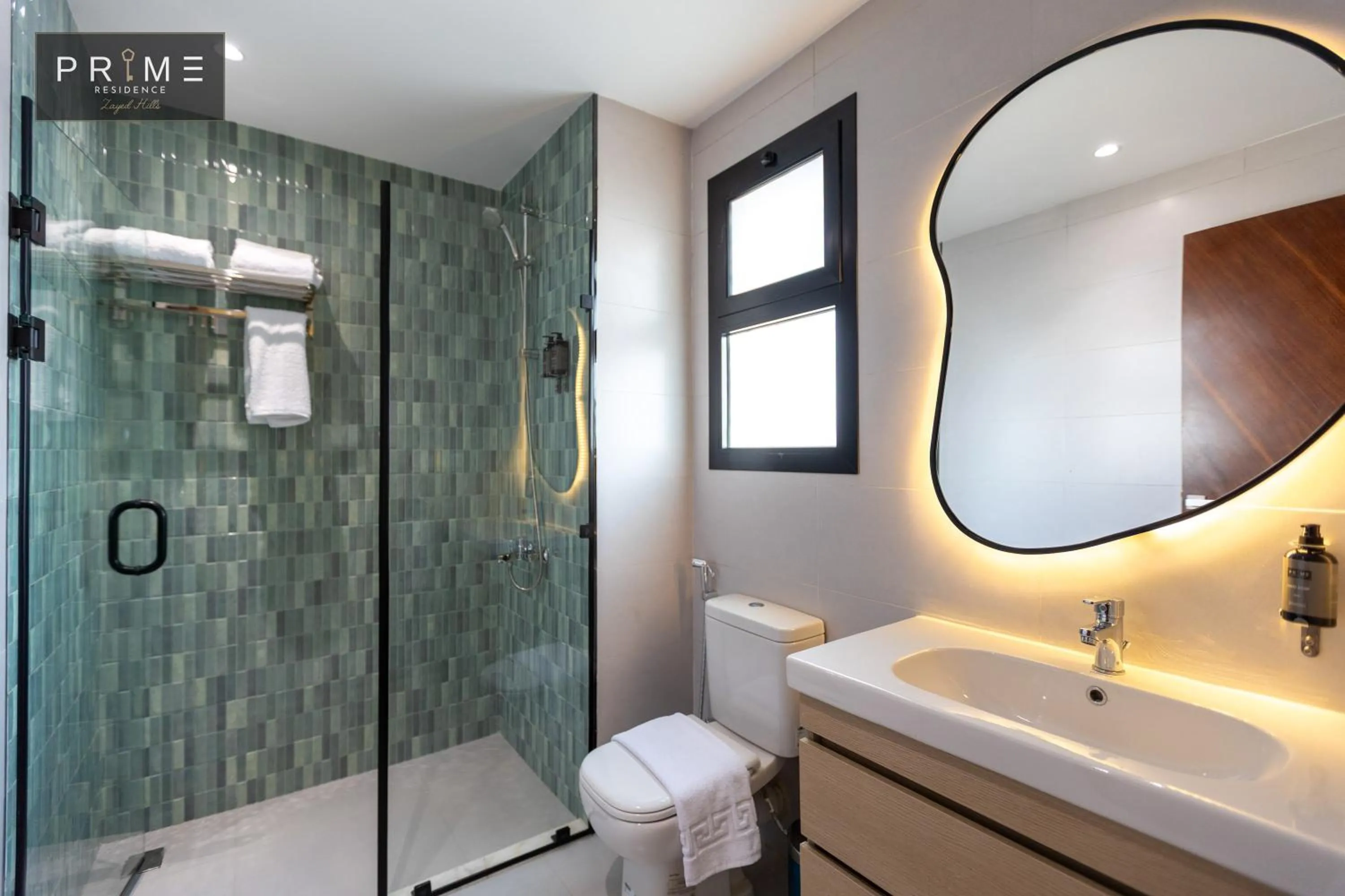 Shower in Prime Residence Zayed Hills