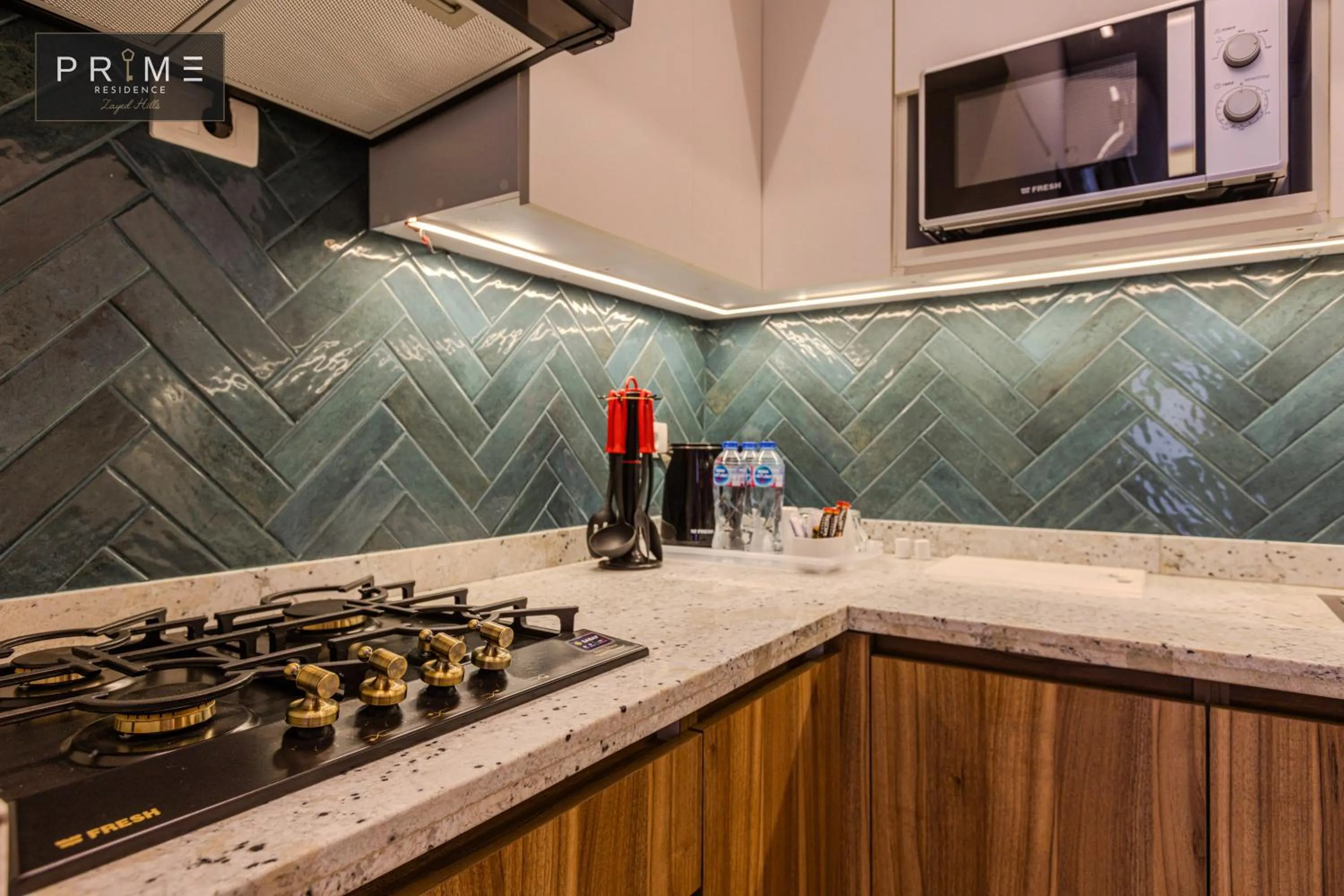Kitchen or kitchenette in Prime Residence Zayed Hills